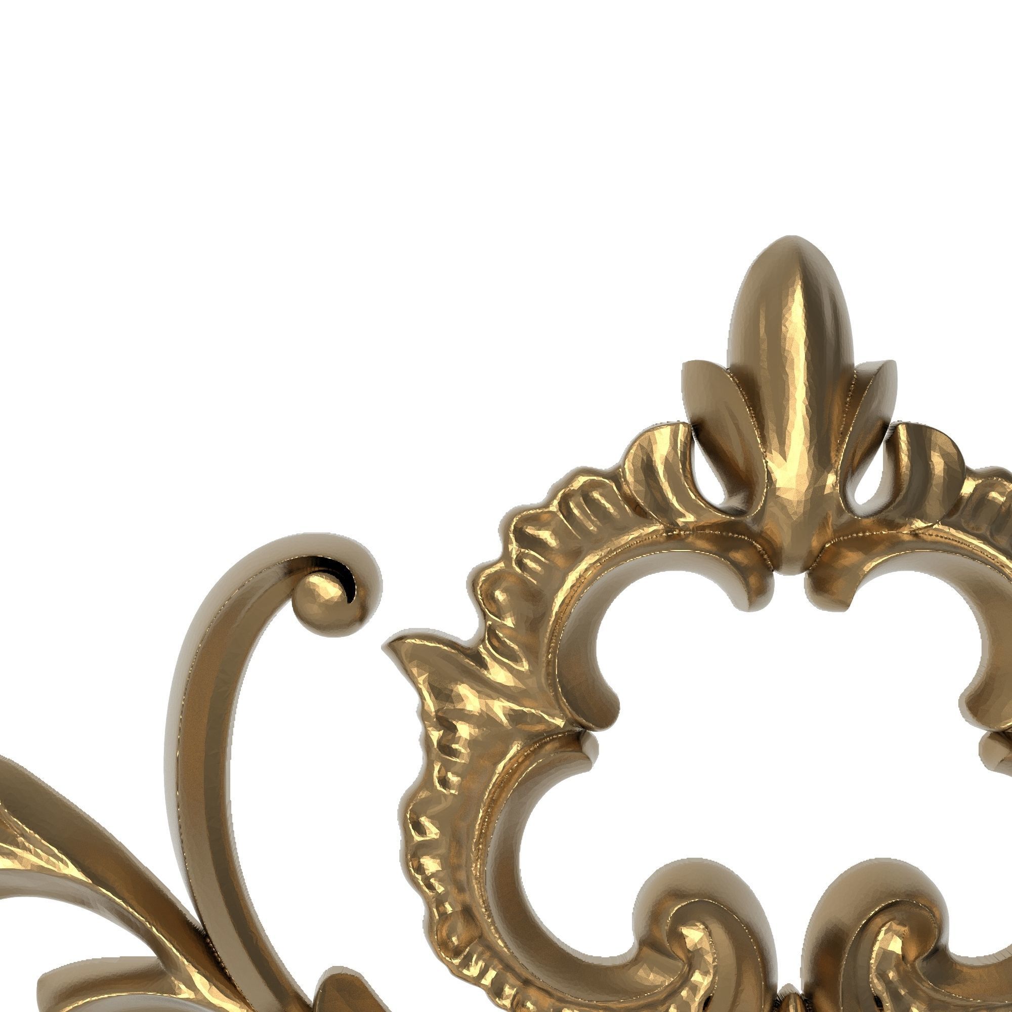 decorative pattern ready for 3D printing 3D model_1