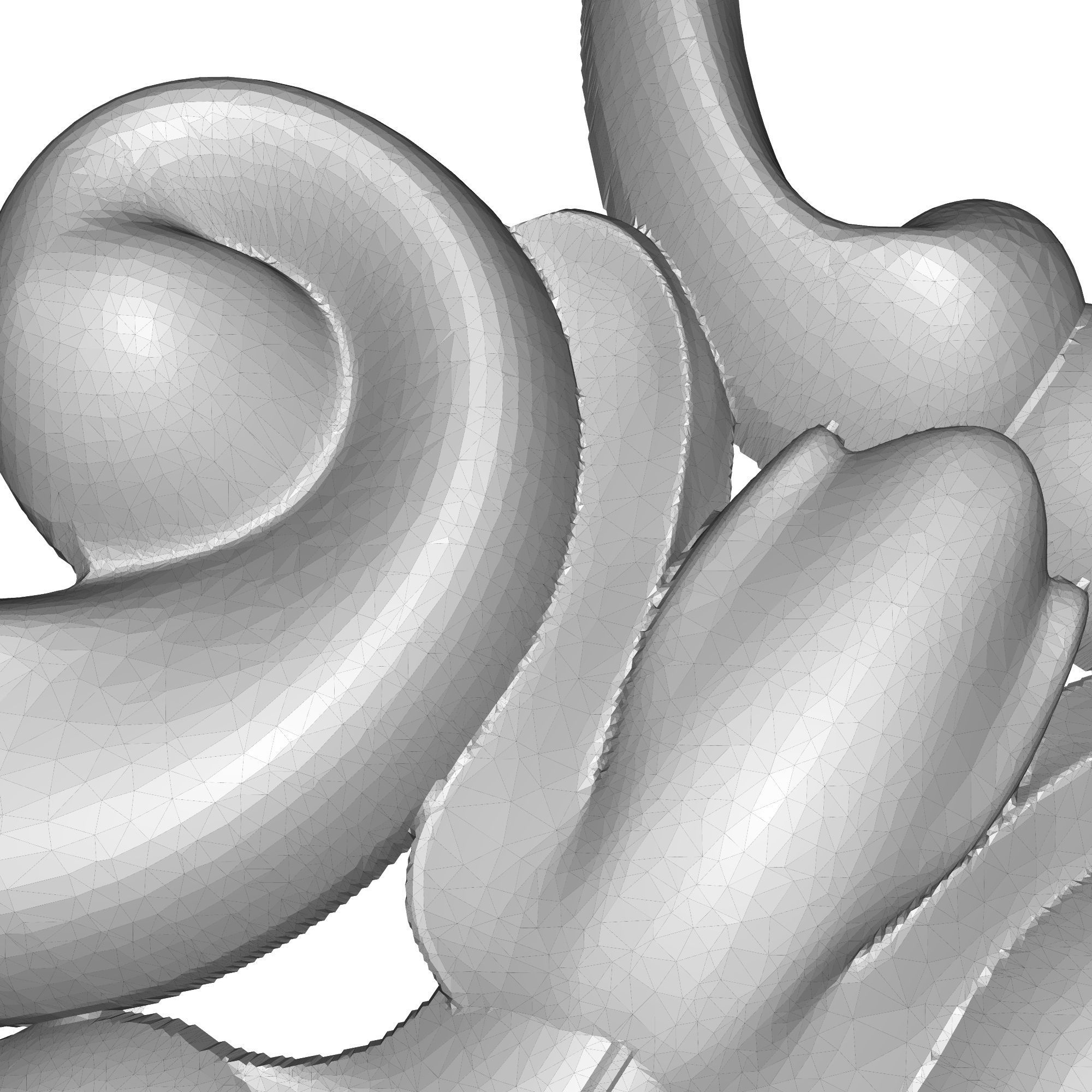 decorative pattern ready for 3D printing 3D model_8