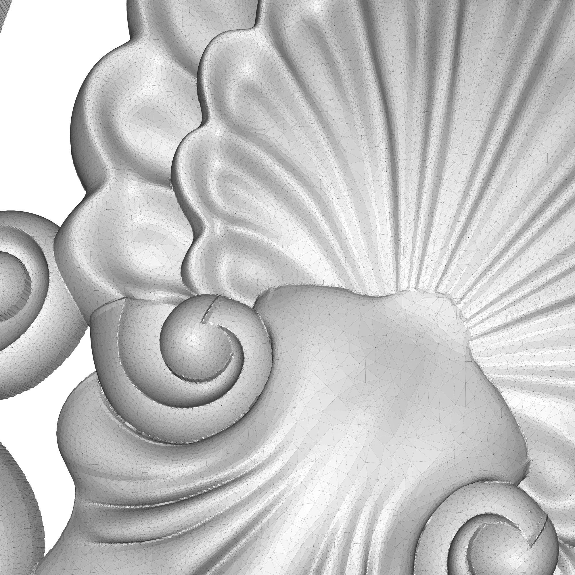 decorative pattern ready for 3D printing 3D model_7
