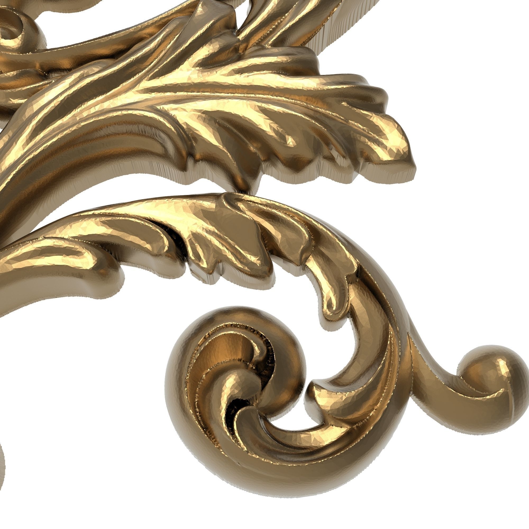 decorative pattern ready for 3D printing 3D model_5