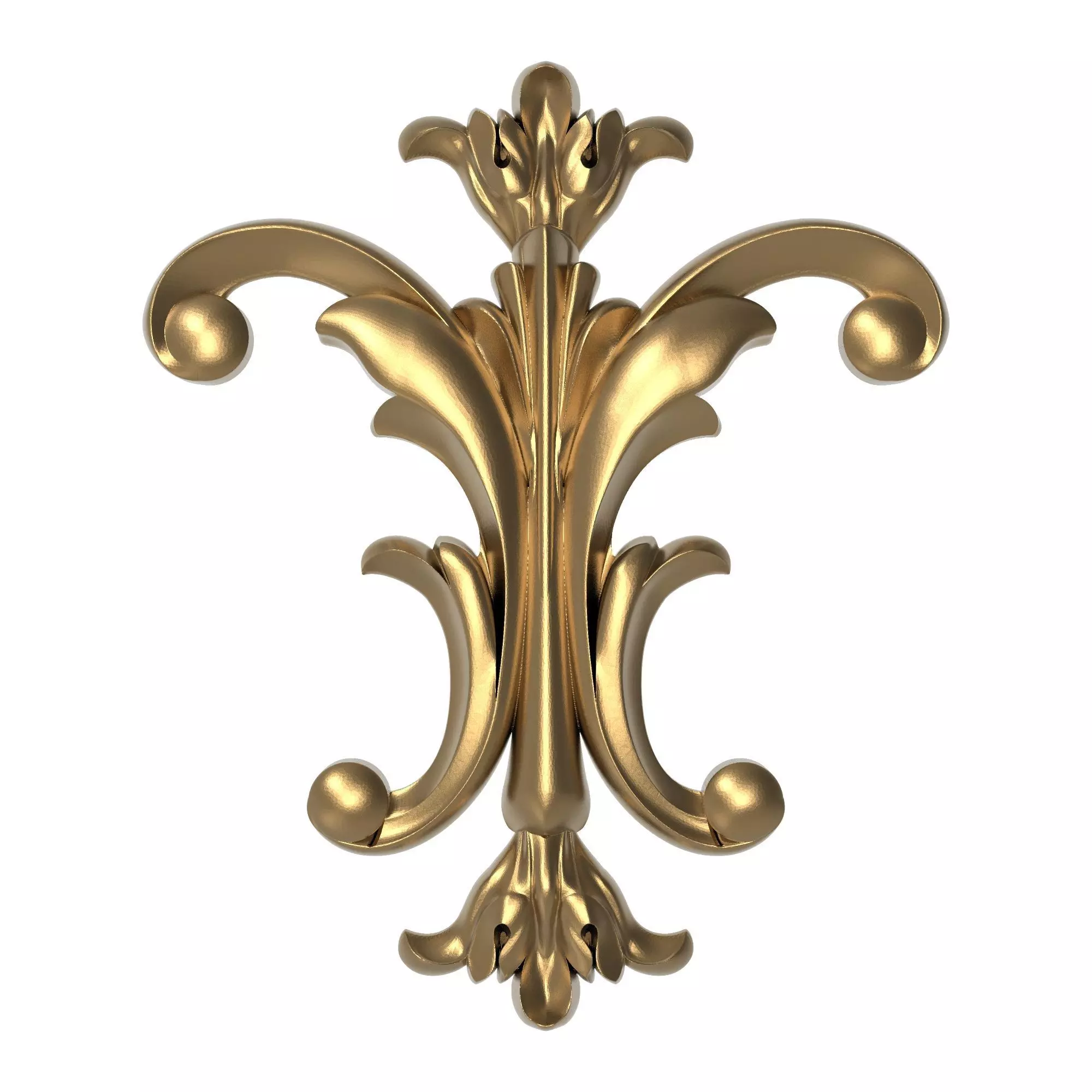 decorative pattern ready for 3D printing 3D model_0