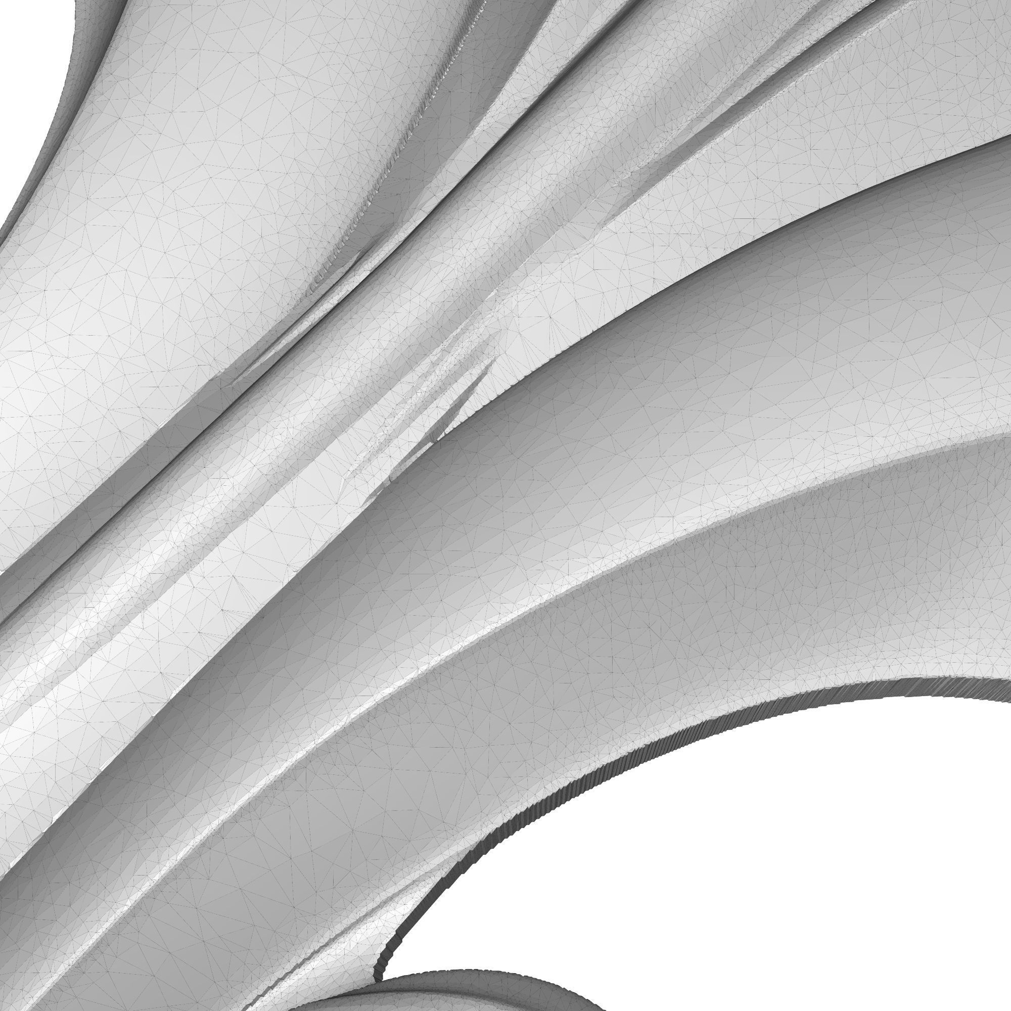 decorative pattern ready for 3D printing 3D model_5