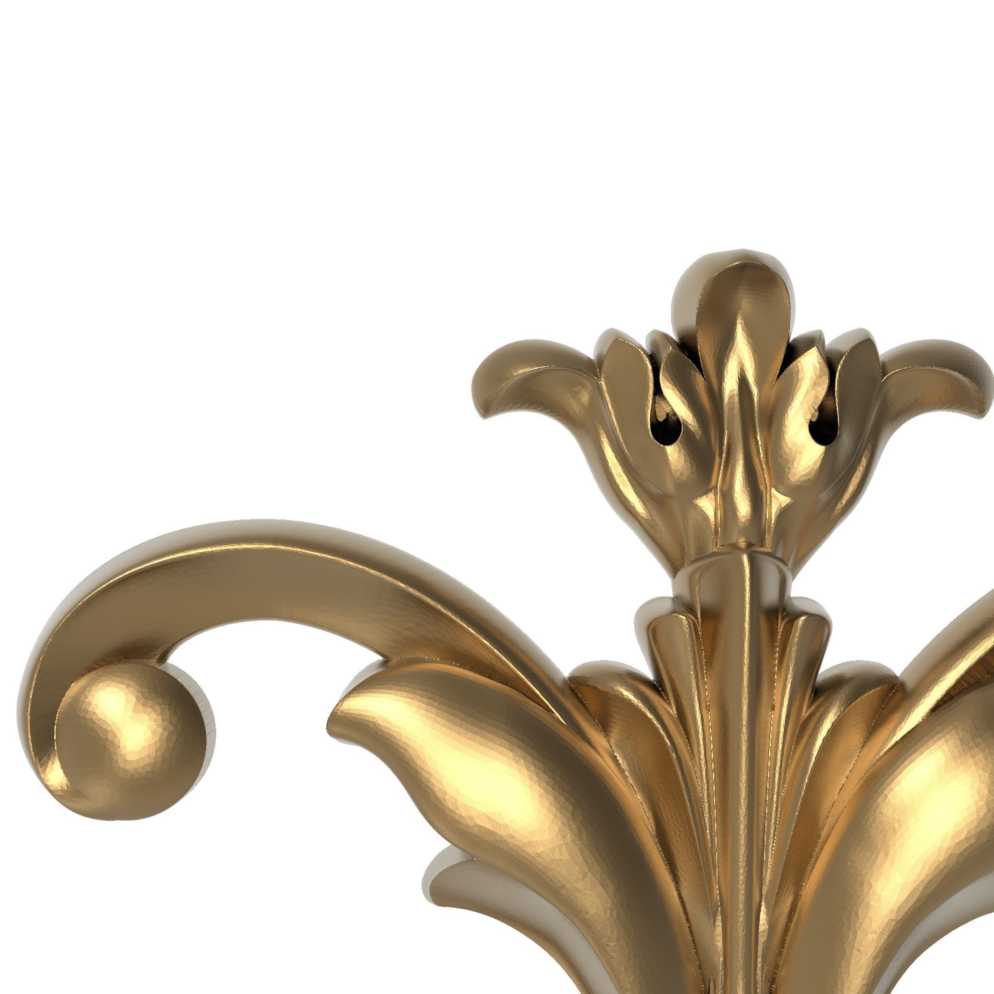 decorative pattern ready for 3D printing 3D model_1