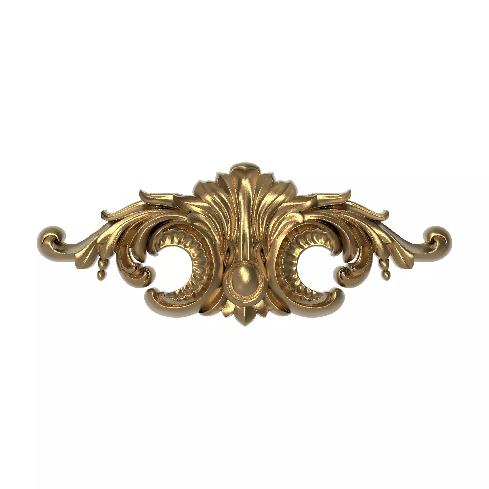 decorative pattern ready for 3D printing 3D model_0