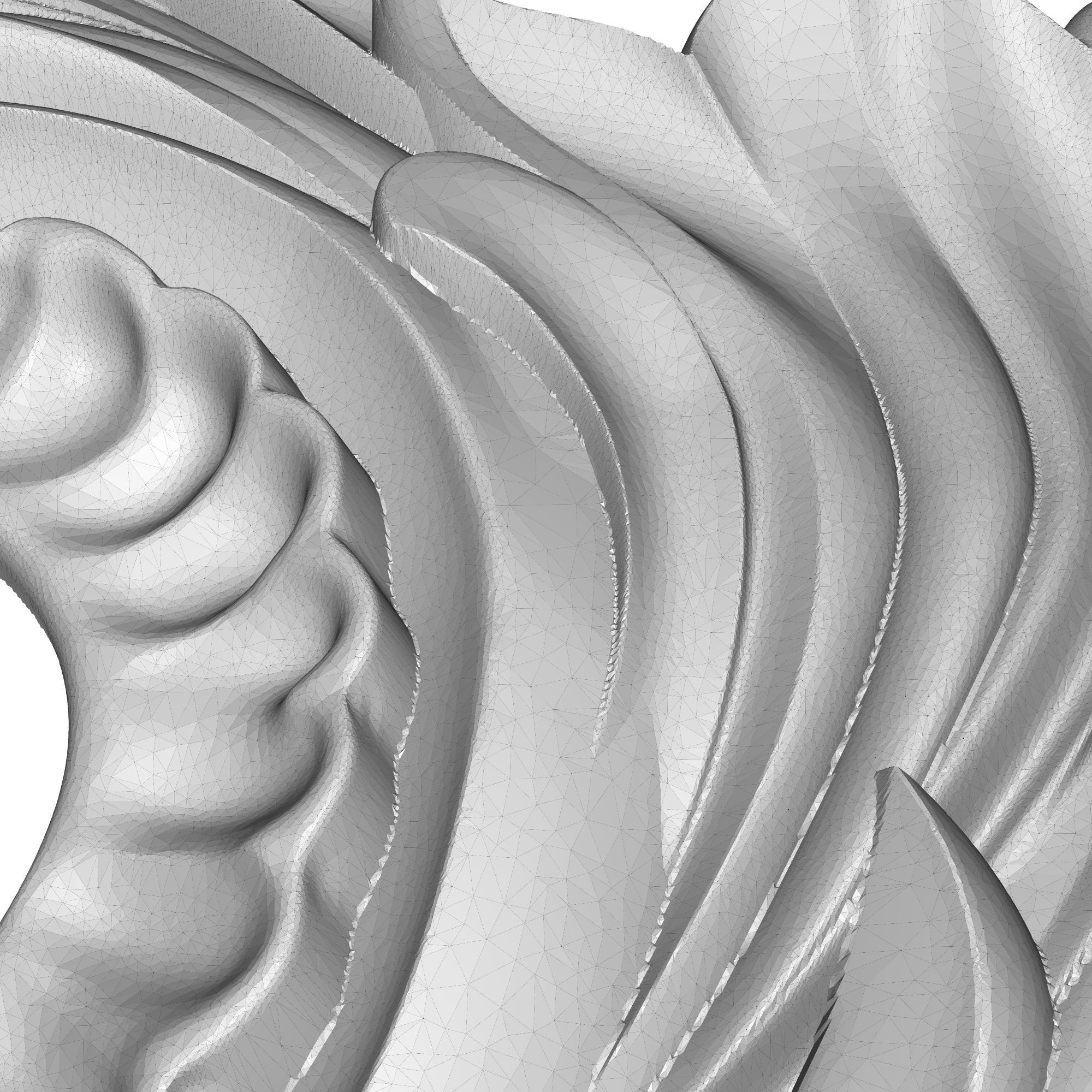 decorative pattern ready for 3D printing 3D model_8