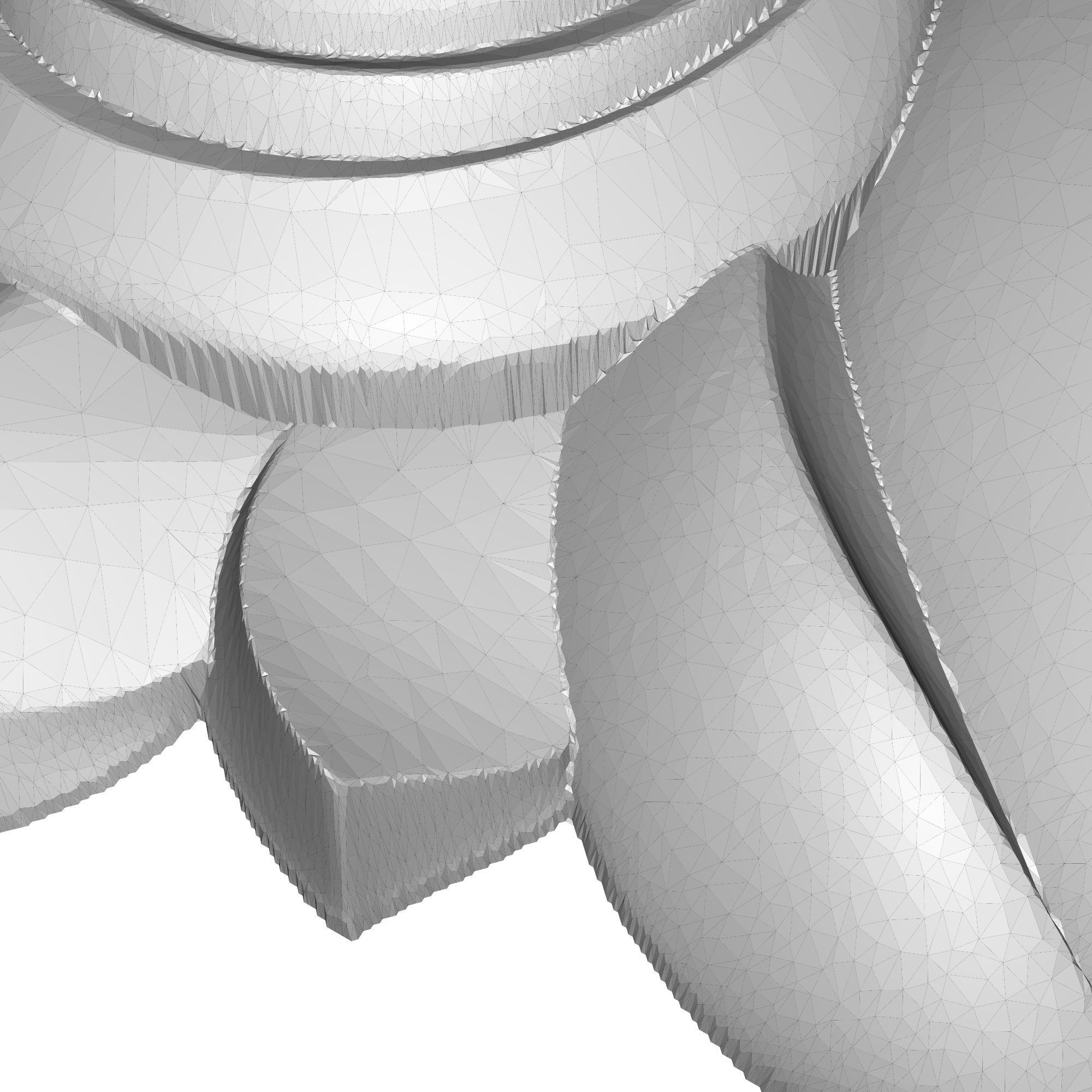 decorative pattern ready for 3D printing 3D model_9