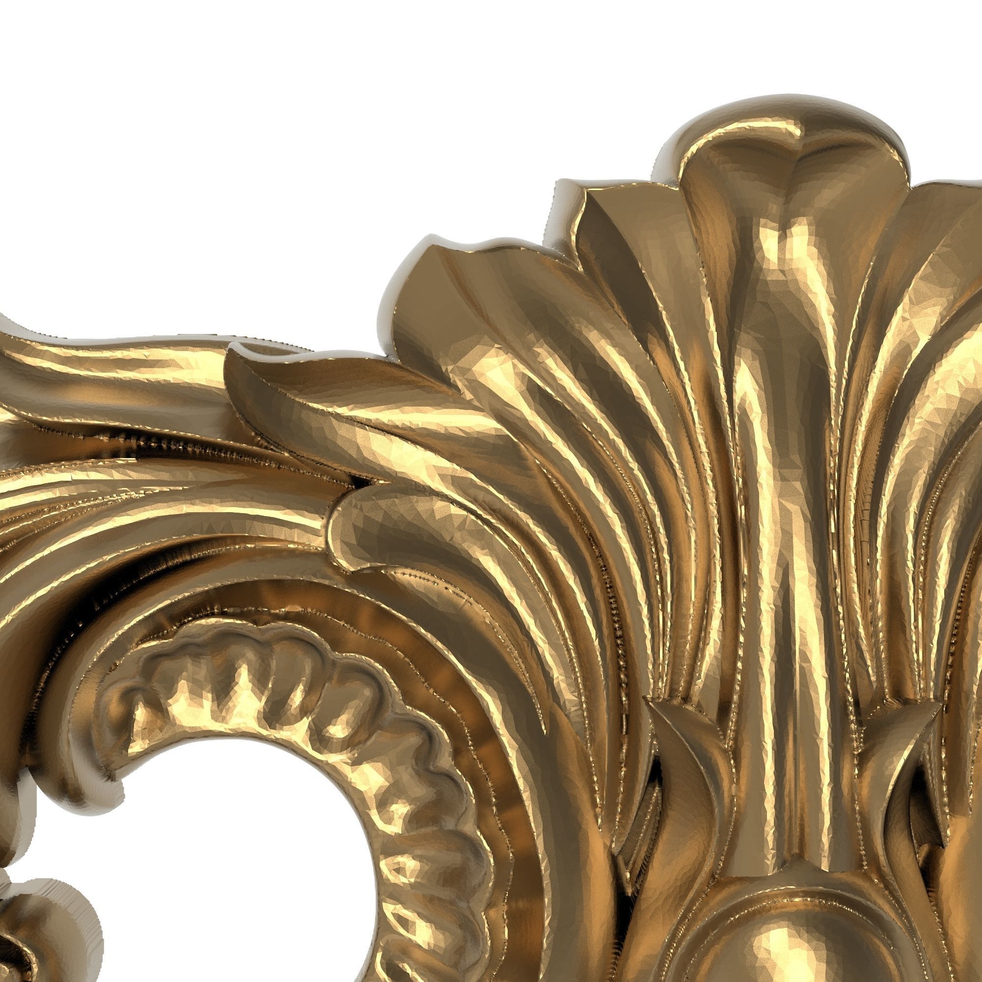 decorative pattern ready for 3D printing 3D model_1