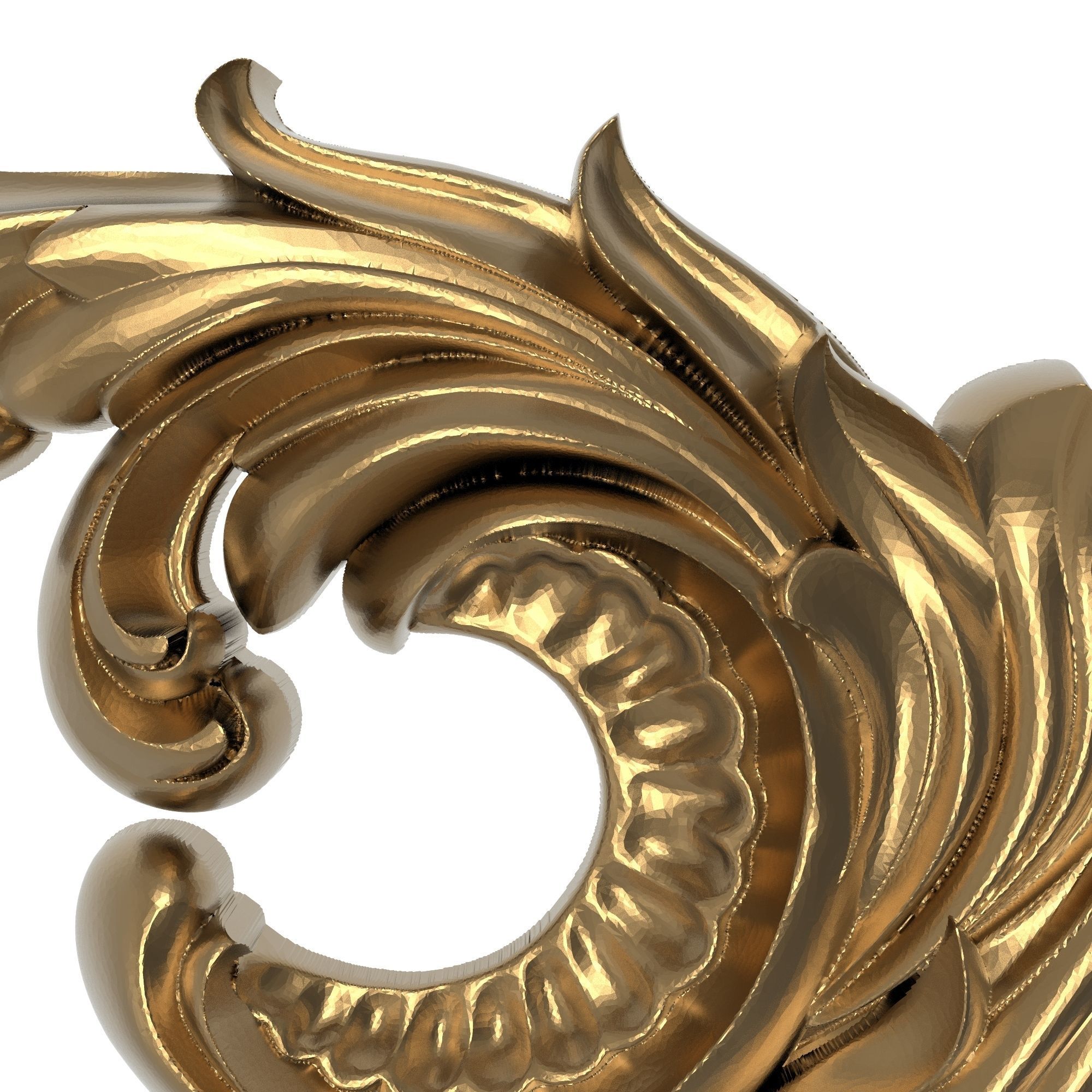 decorative pattern ready for 3D printing 3D model_6