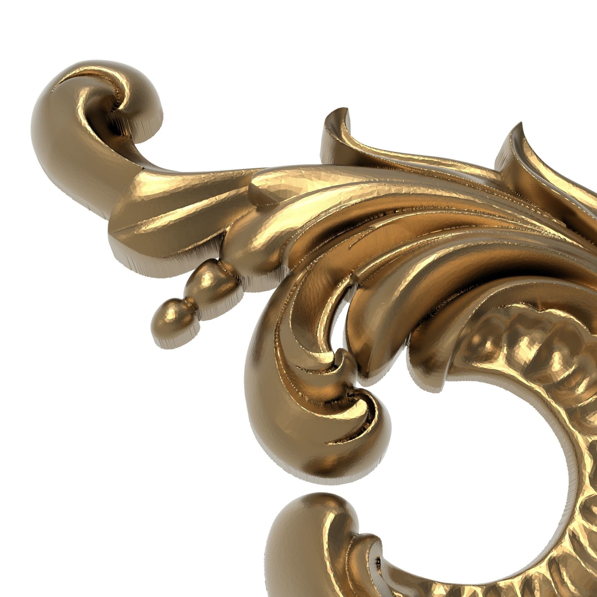 decorative pattern ready for 3D printing 3D model_3