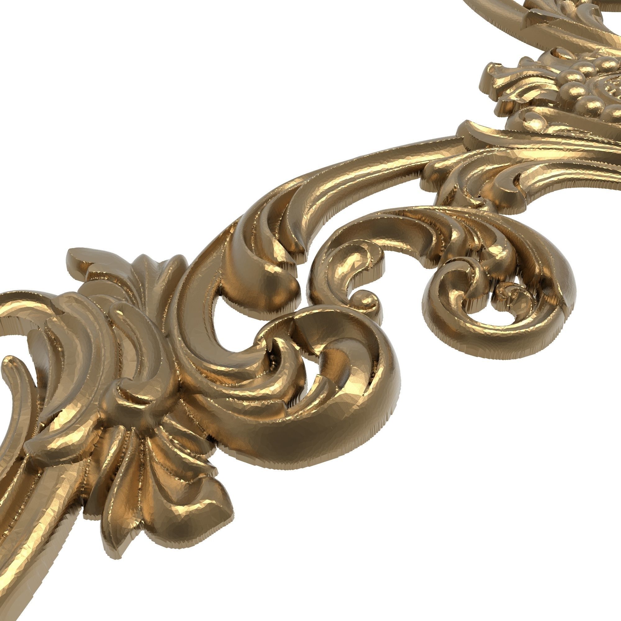 decorative pattern ready for 3D printing 3D model_6