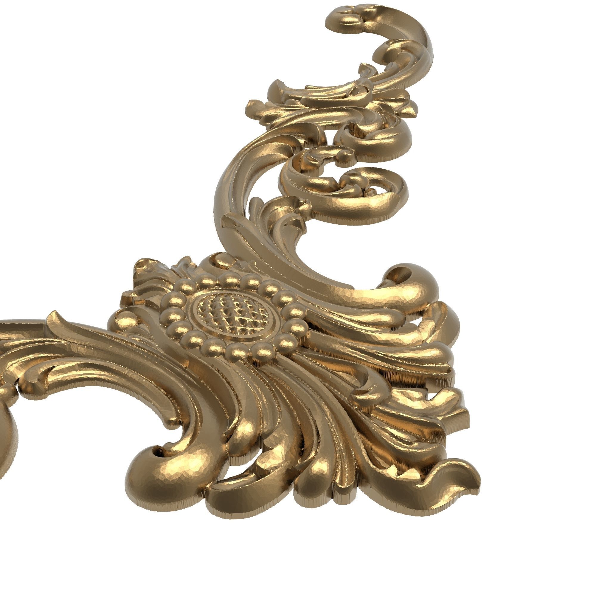 decorative pattern ready for 3D printing 3D model_5