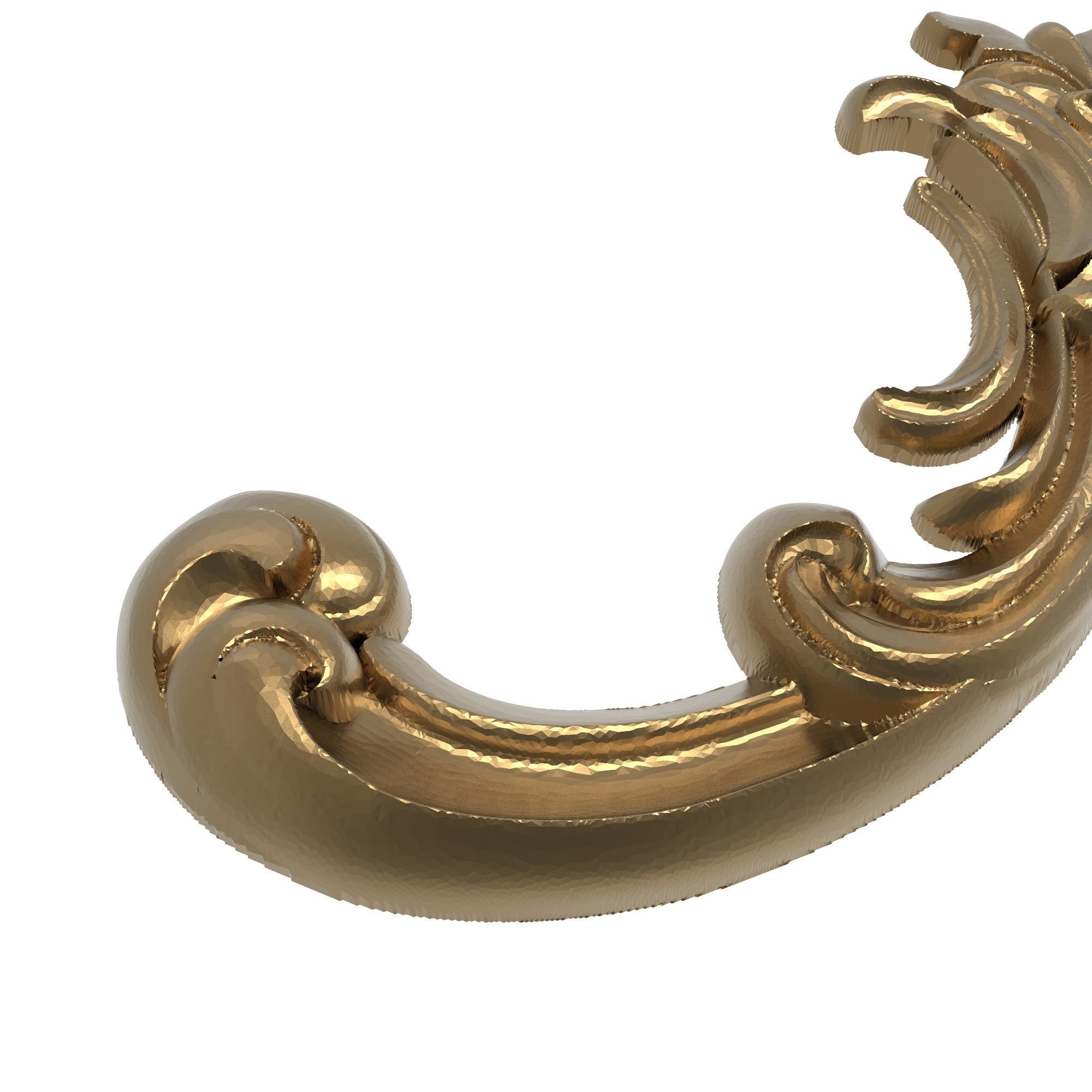 decorative pattern ready for 3D printing 3D model_8