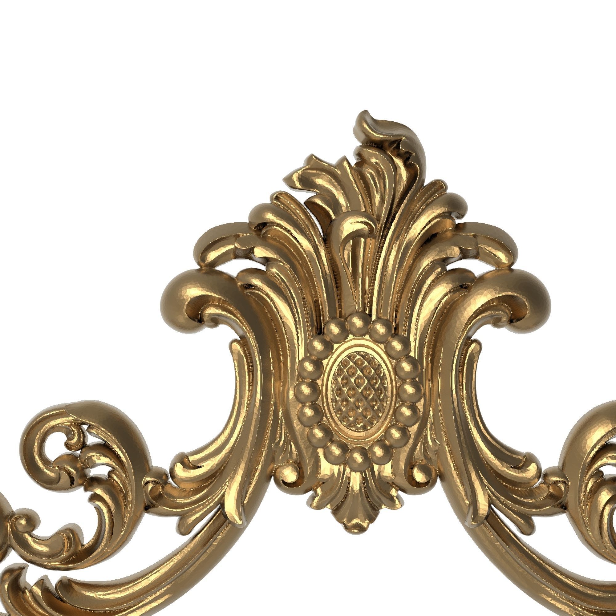 decorative pattern ready for 3D printing 3D model_1