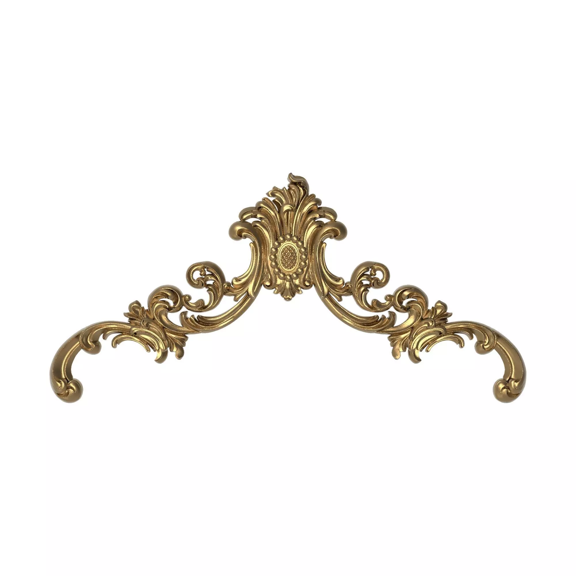 decorative pattern ready for 3D printing 3D model_0