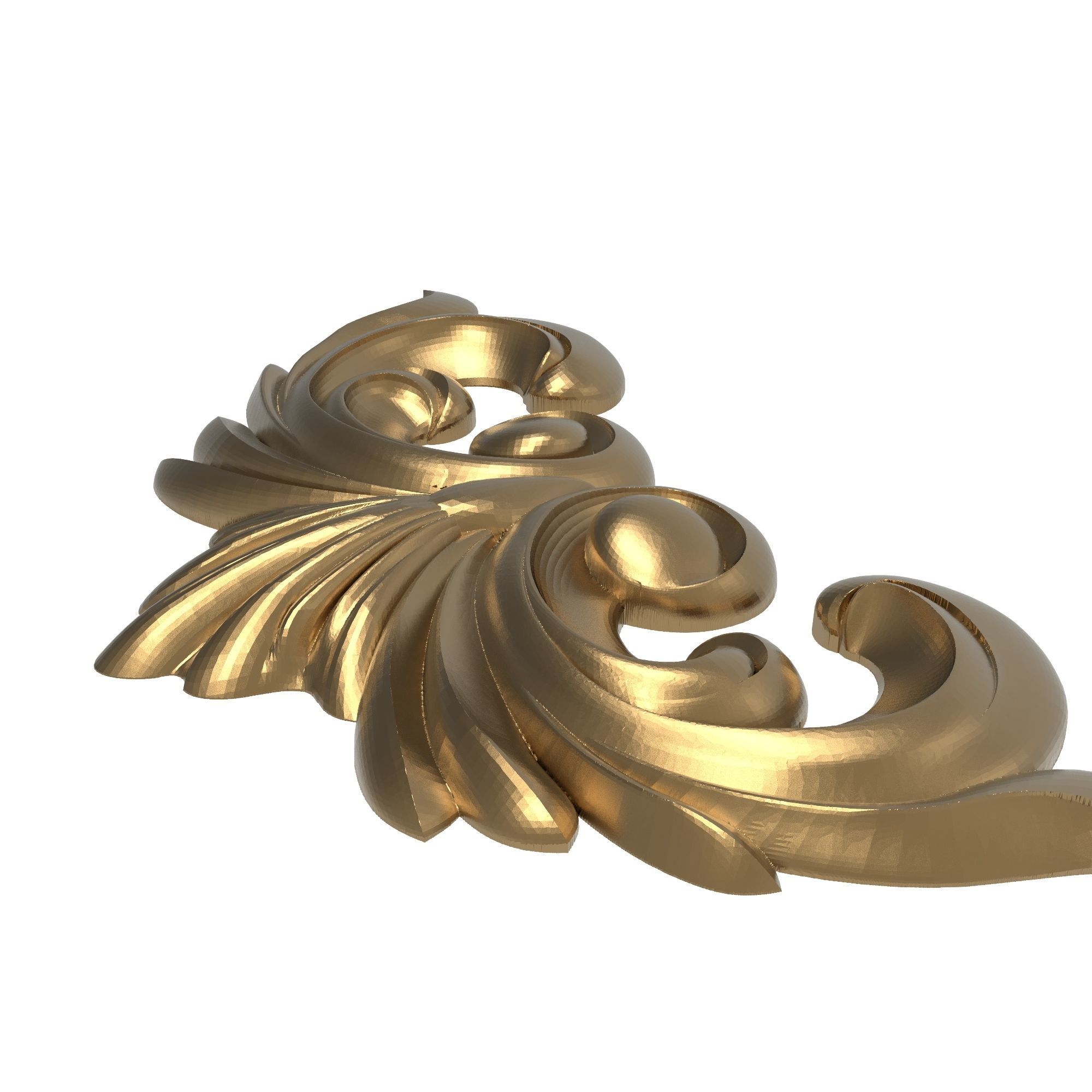 decorative pattern ready for 3D printing 3D model_8