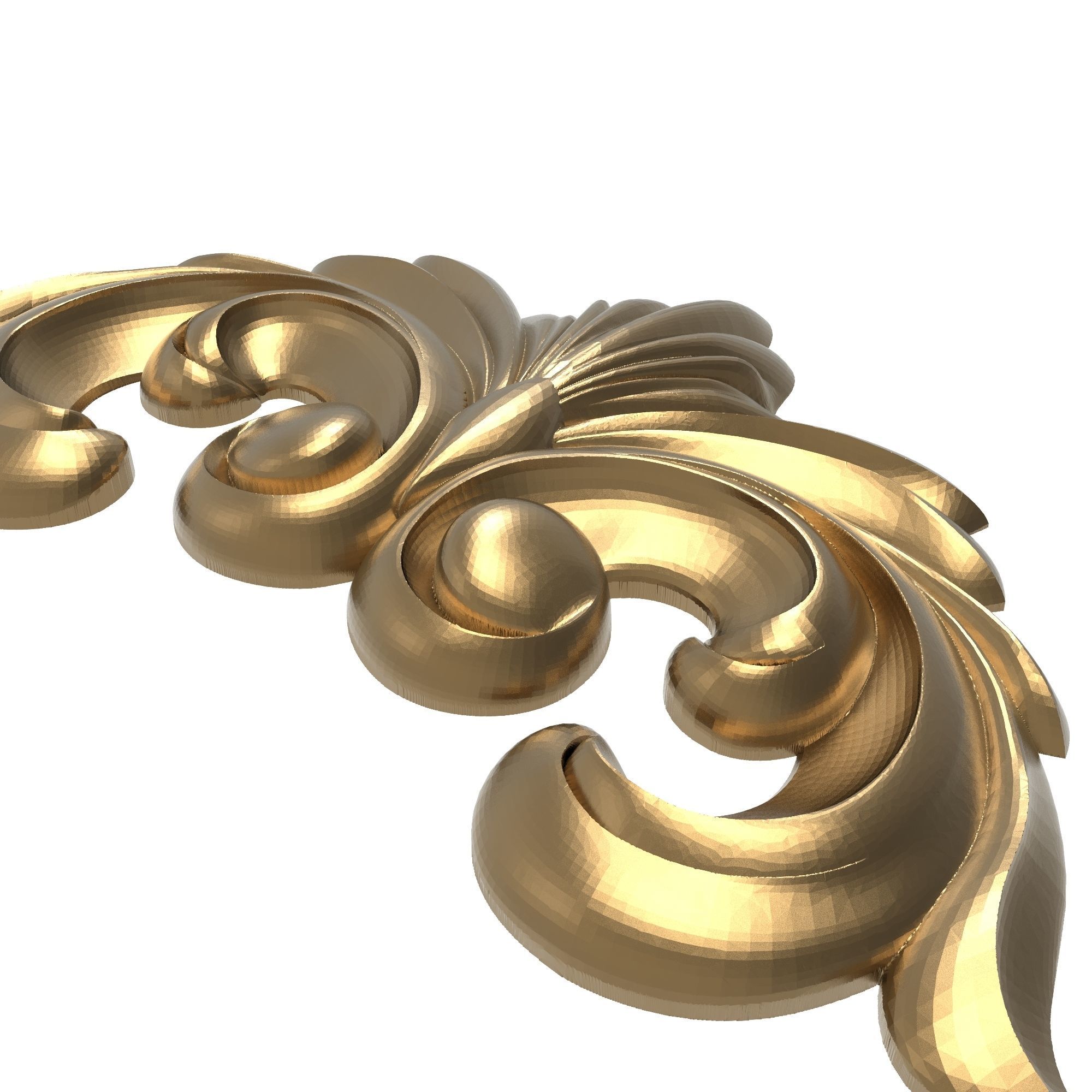 decorative pattern ready for 3D printing 3D model_6