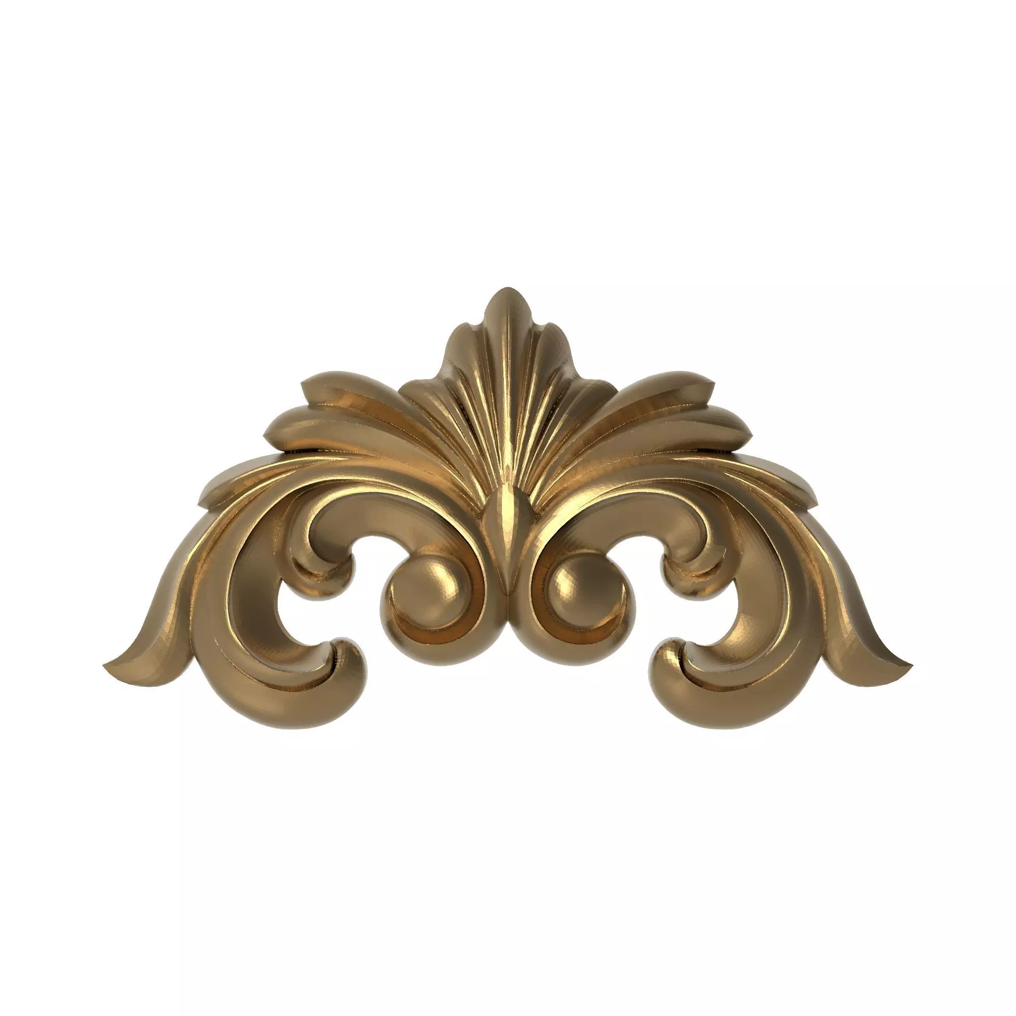 decorative pattern ready for 3D printing 3D model_0