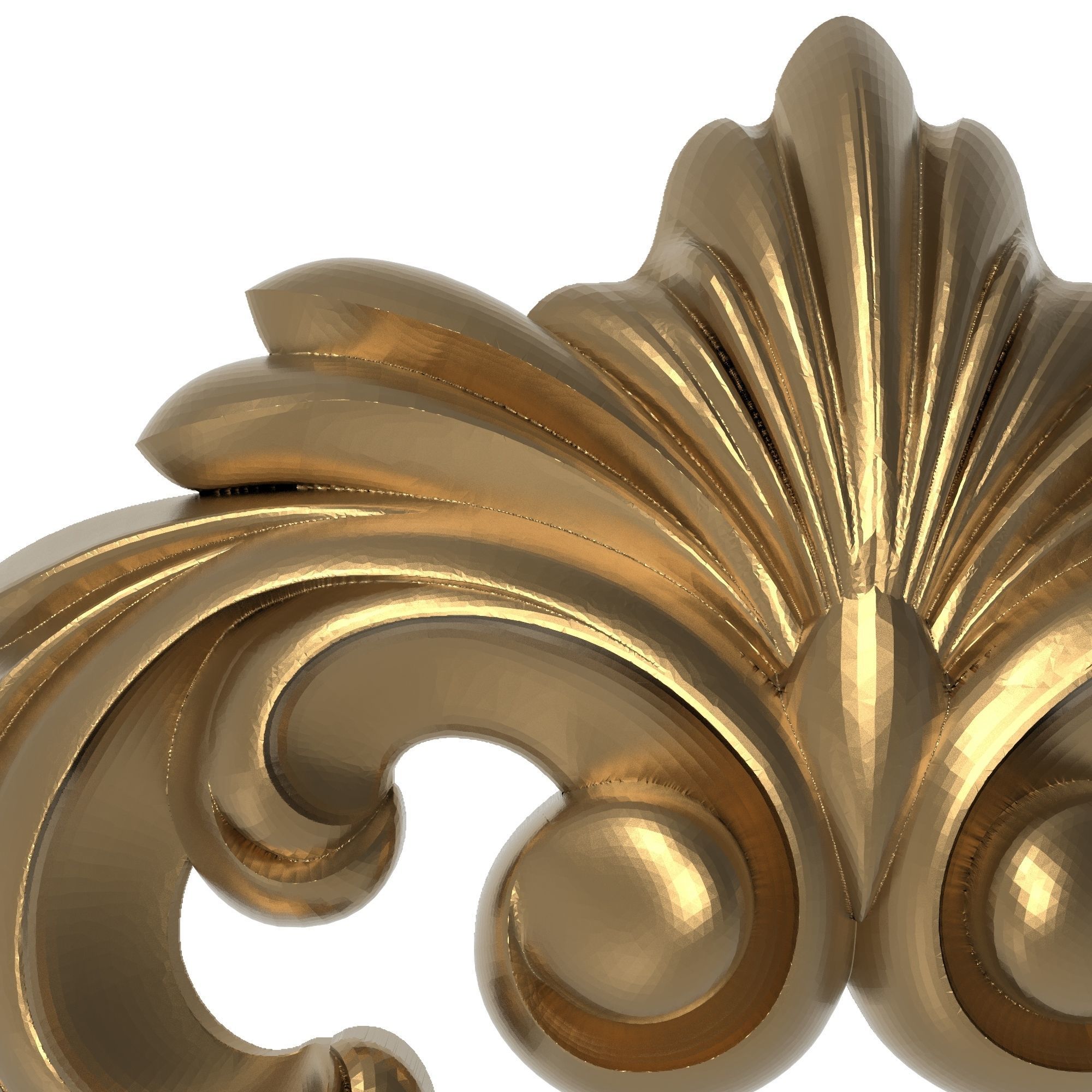 decorative pattern ready for 3D printing 3D model_1