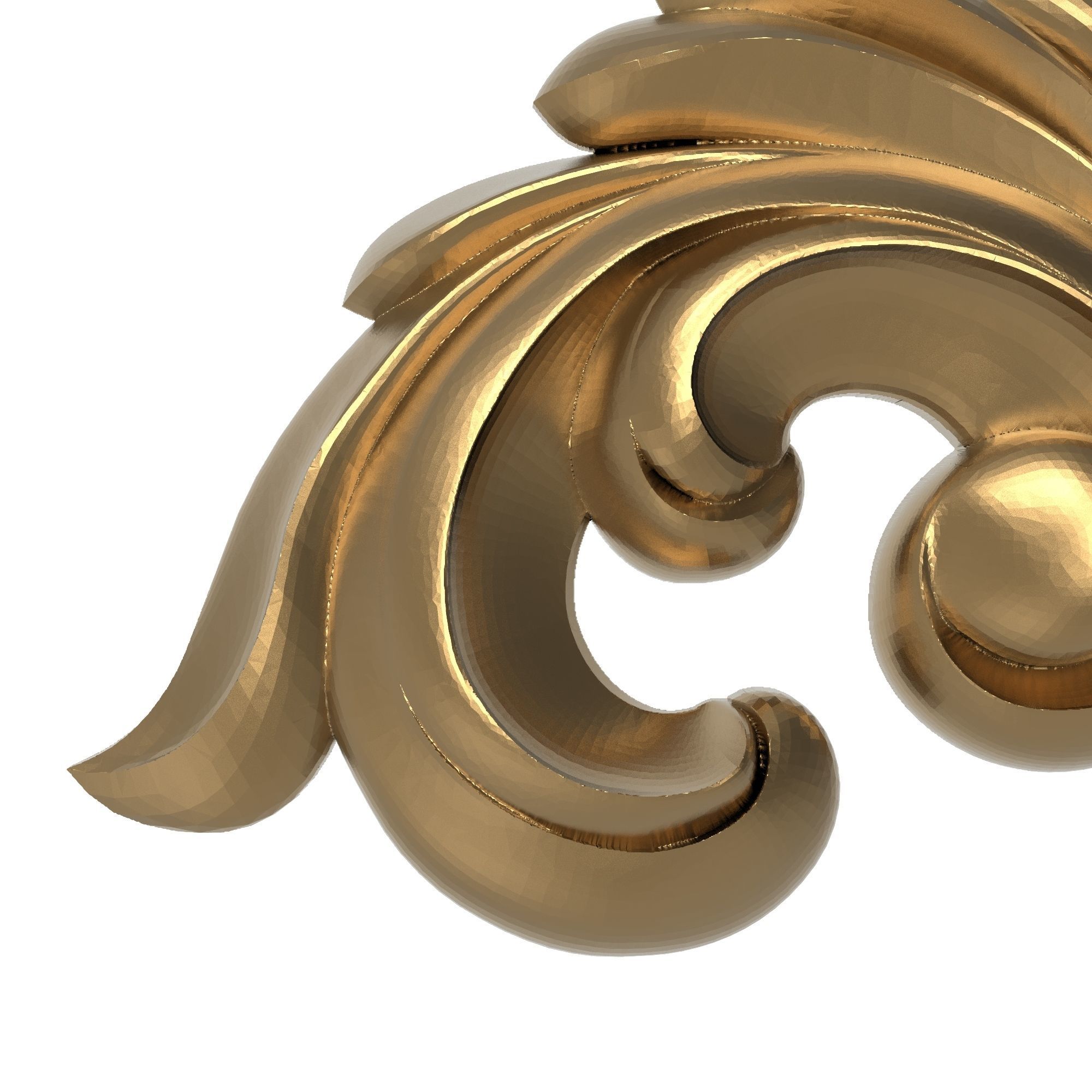 decorative pattern ready for 3D printing 3D model_3