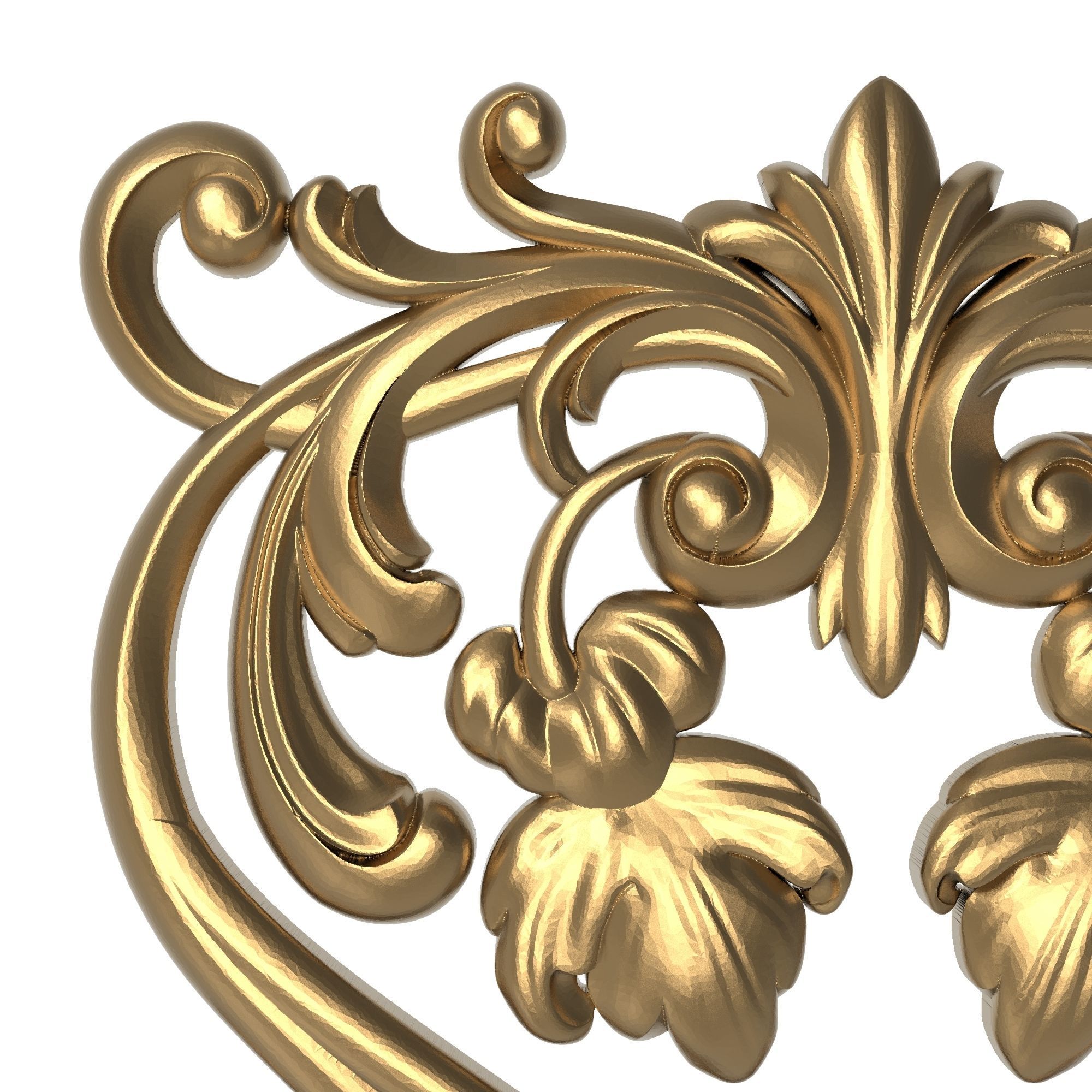 decorative pattern ready for 3D printing 3D model_1