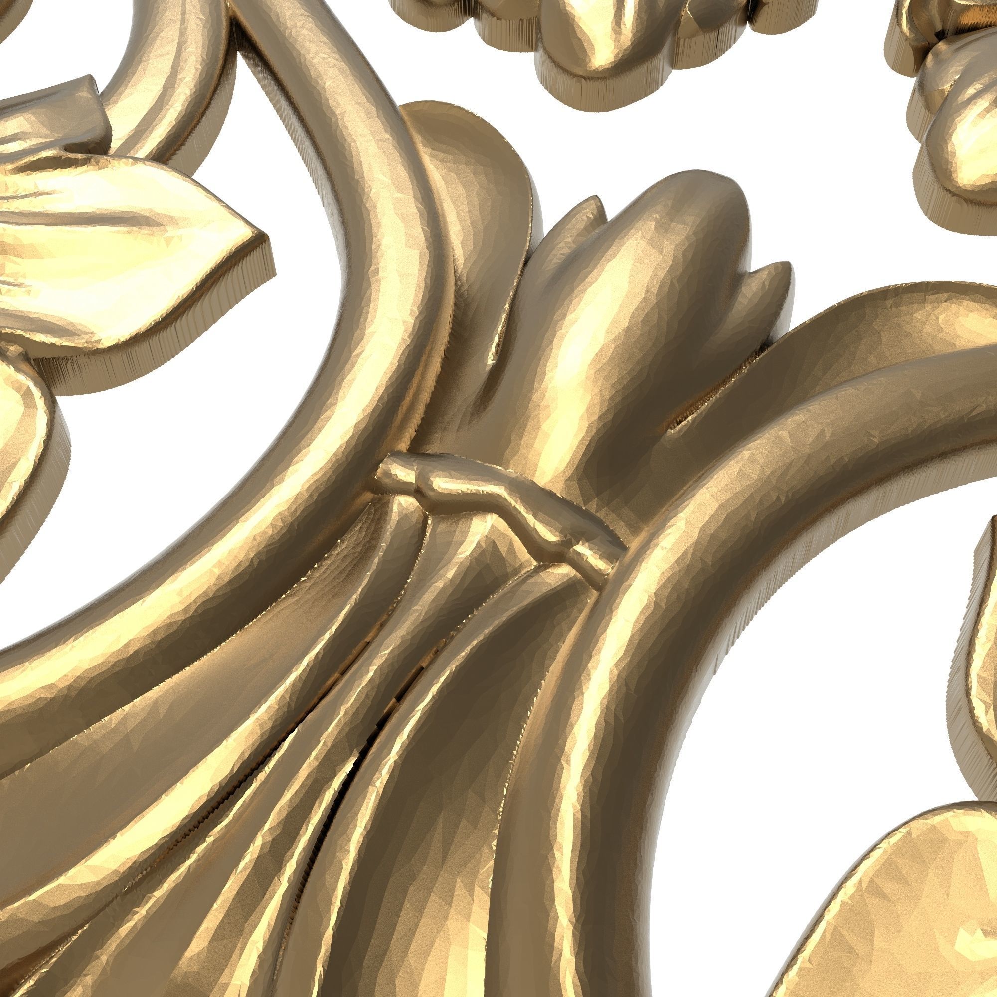 decorative pattern ready for 3D printing 3D model_4