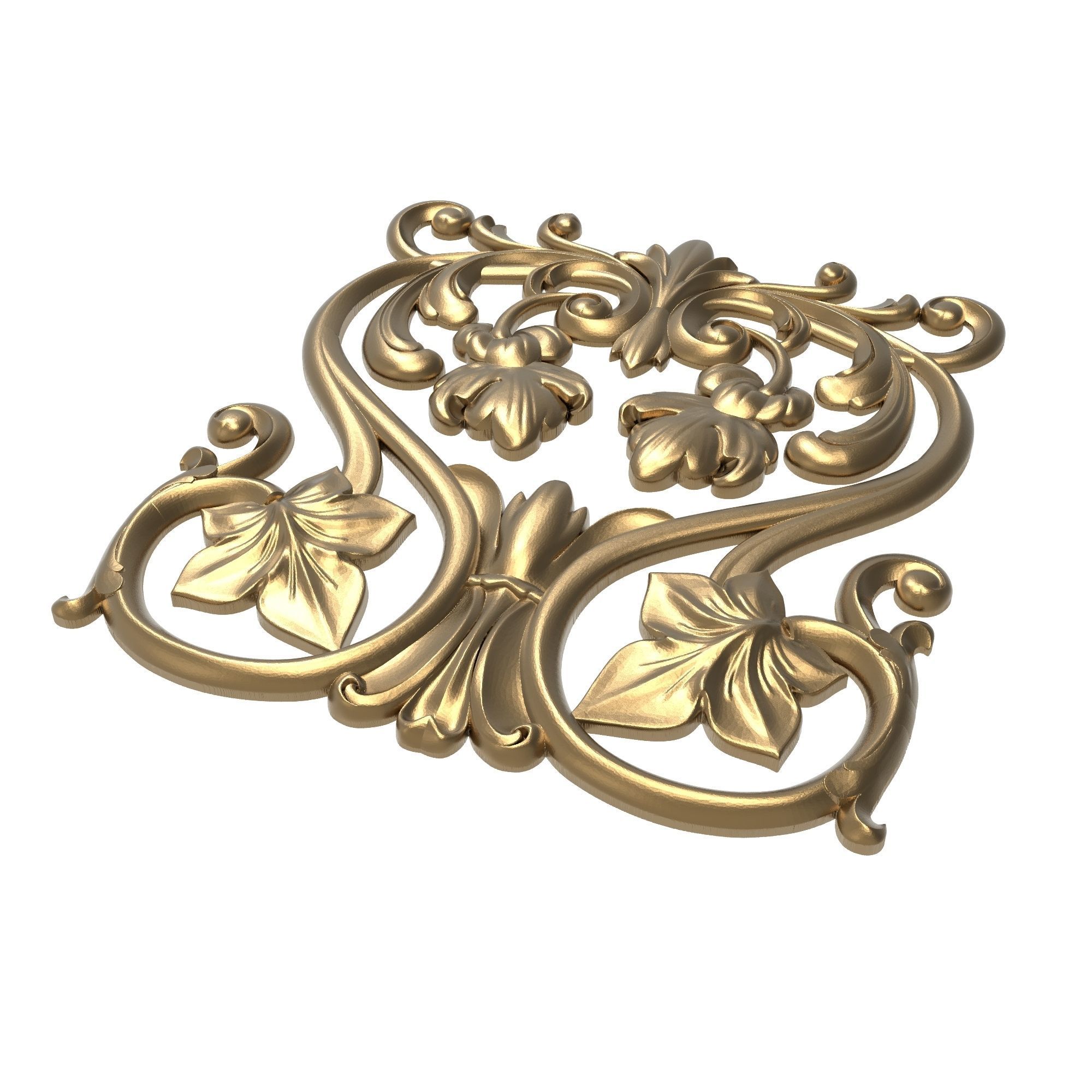 decorative pattern ready for 3D printing 3D model_6