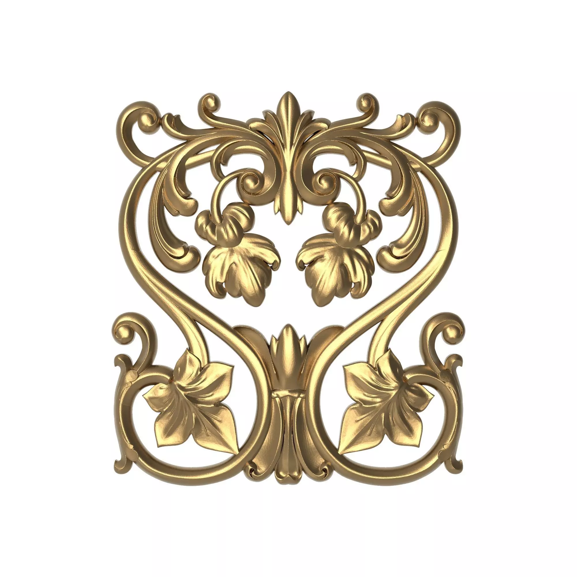 decorative pattern ready for 3D printing 3D model_0