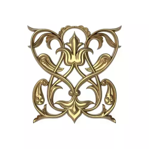  decorative pattern ready for 3D printing