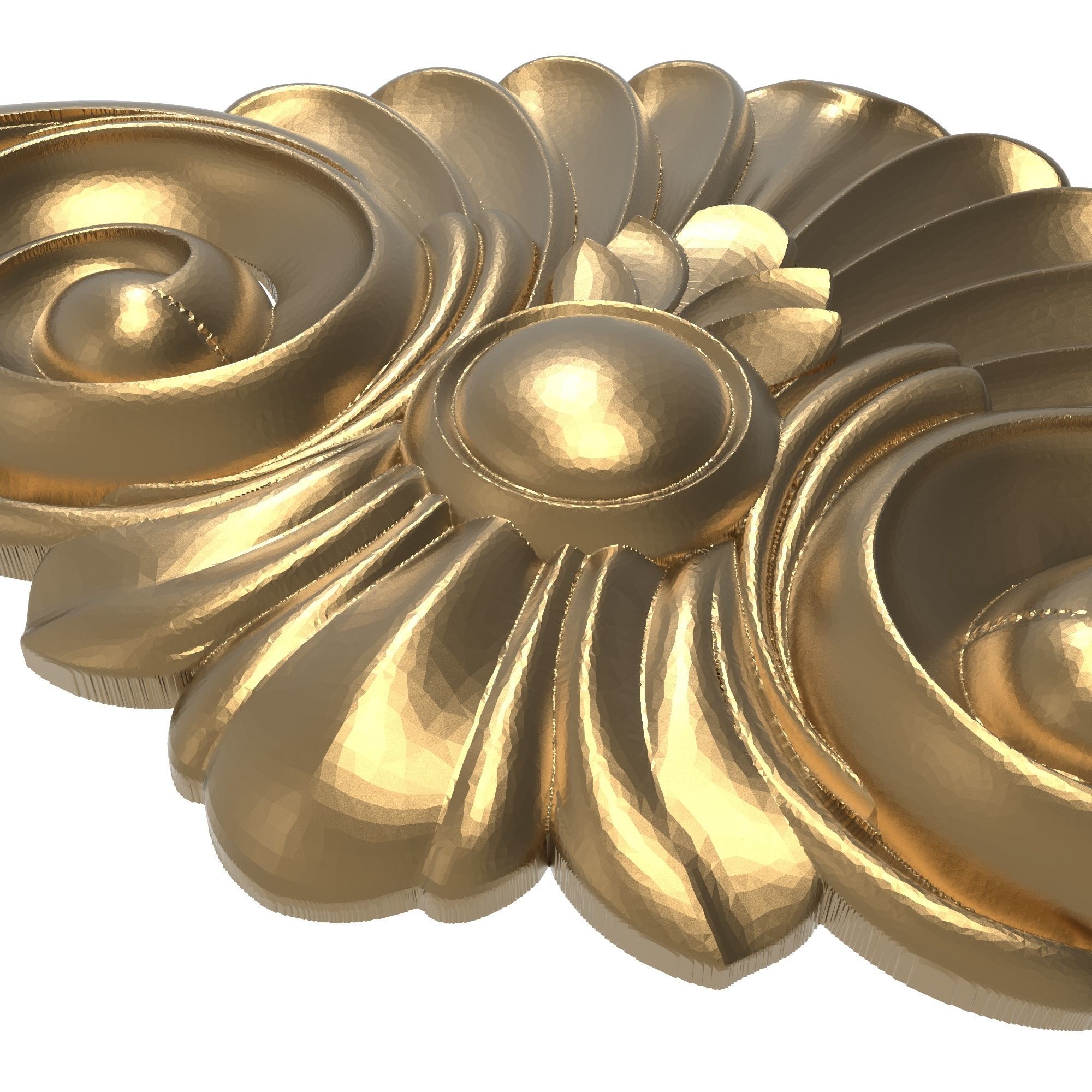 decorative pattern ready for 3D printing 3D model_3