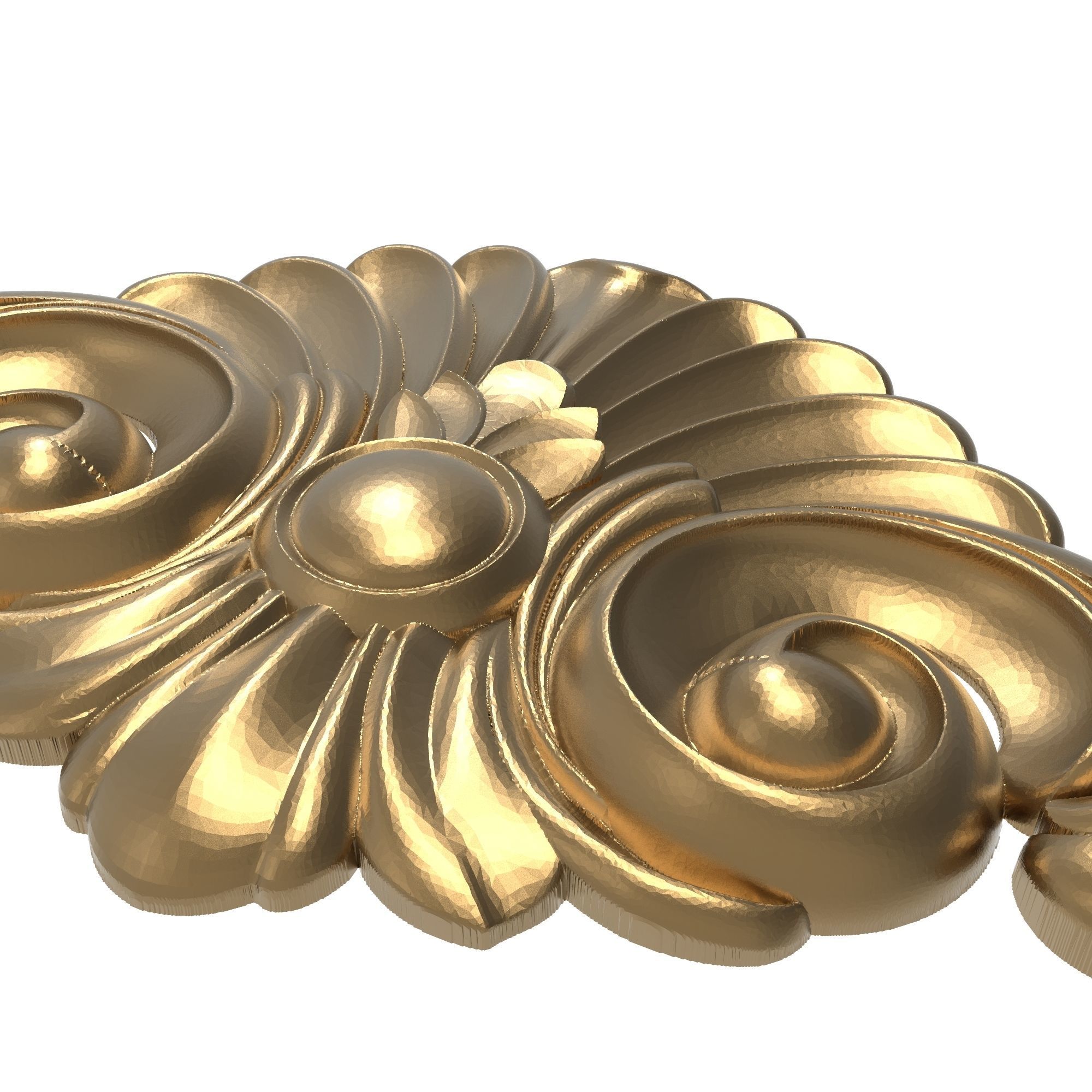 decorative pattern ready for 3D printing 3D model_5