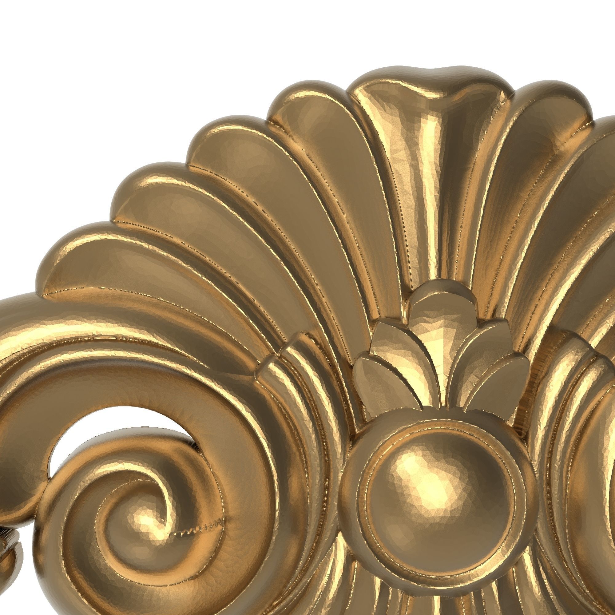 decorative pattern ready for 3D printing 3D model_1