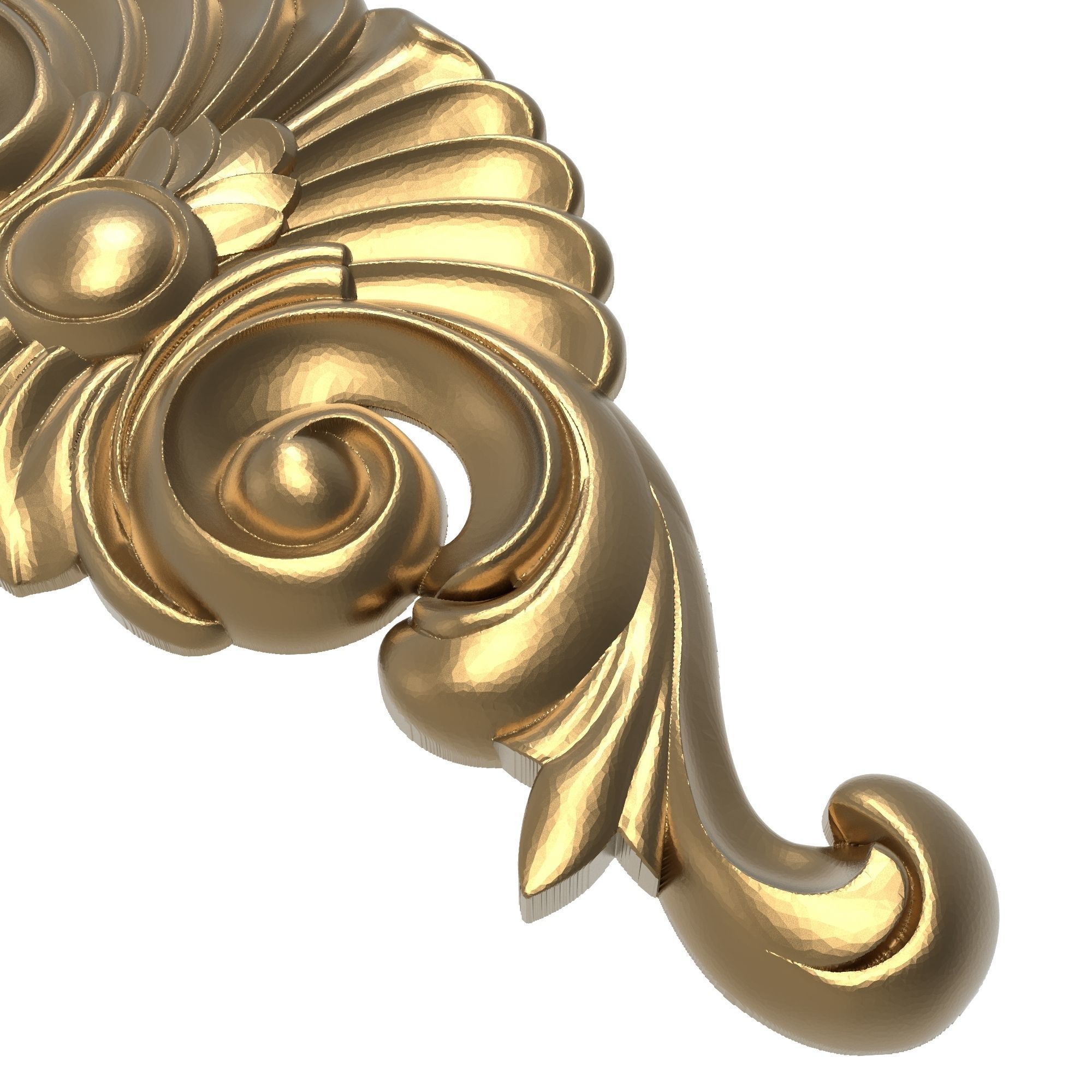 decorative pattern ready for 3D printing 3D model_4