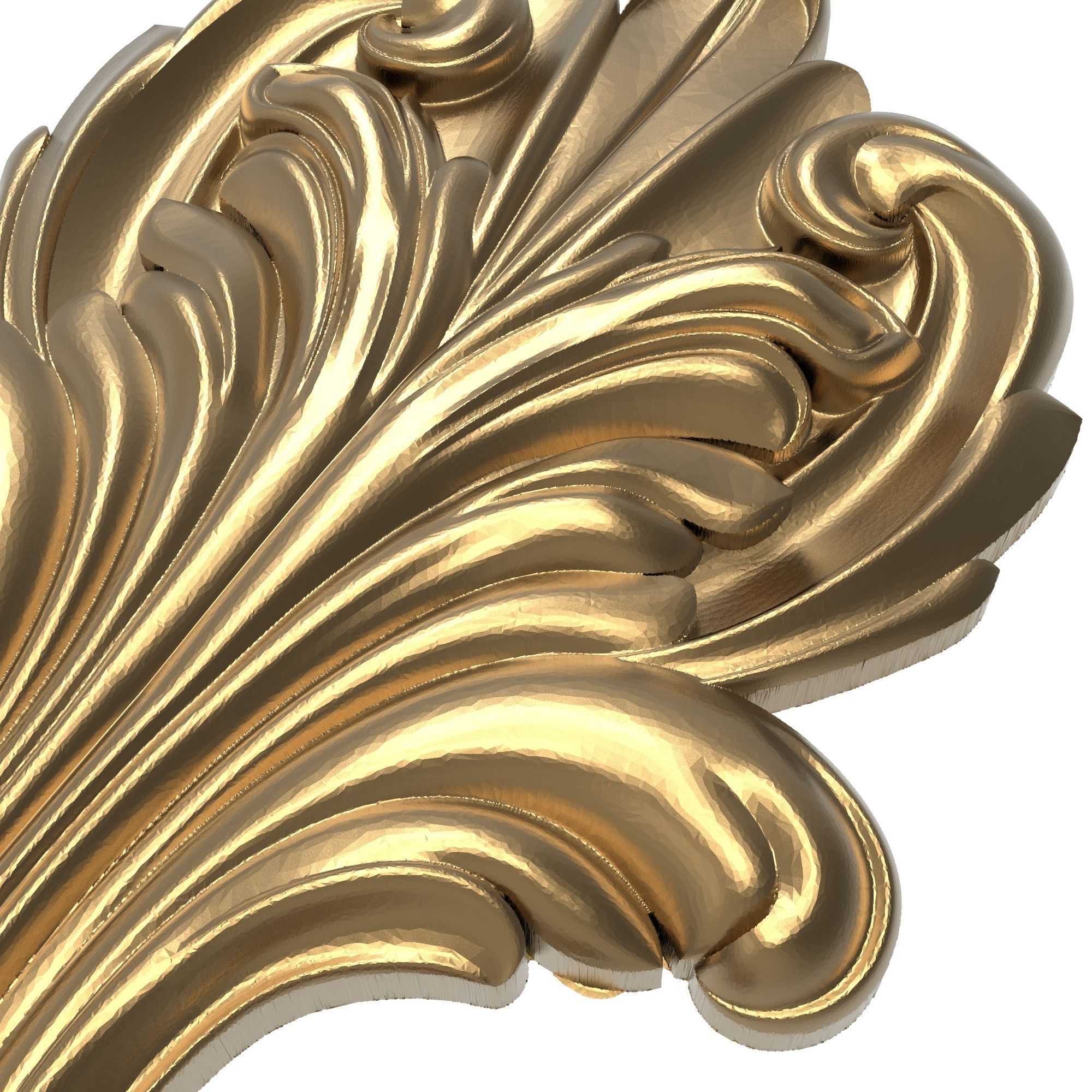 decorative pattern ready for 3D printing 3D model_4