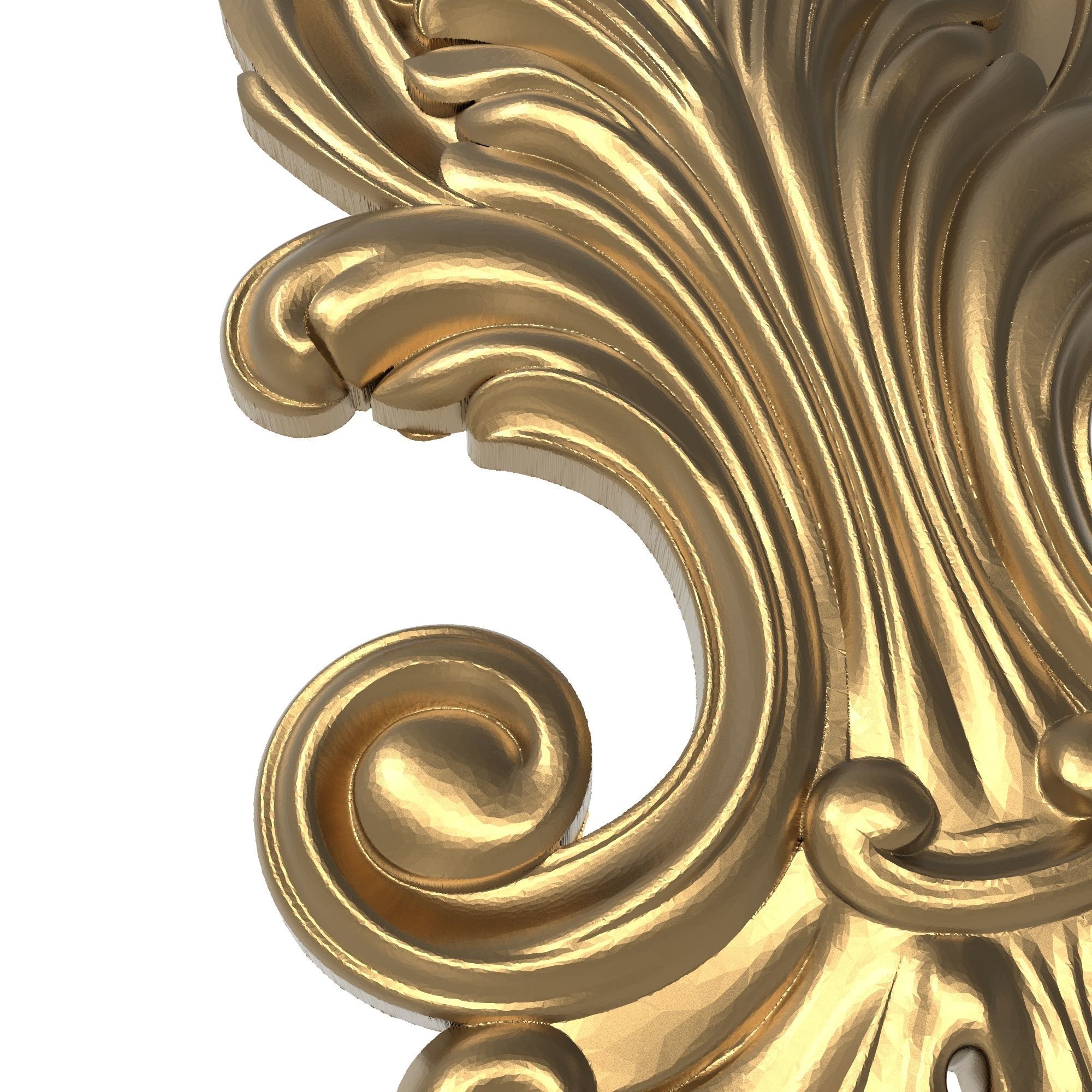 decorative pattern ready for 3D printing 3D model_5
