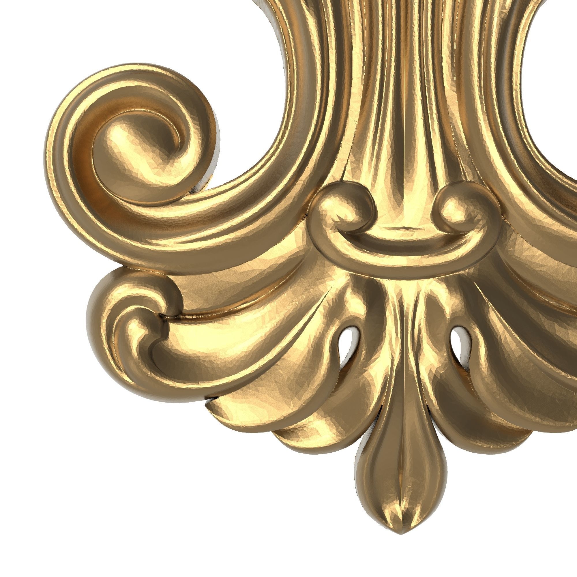 decorative pattern ready for 3D printing 3D model_2