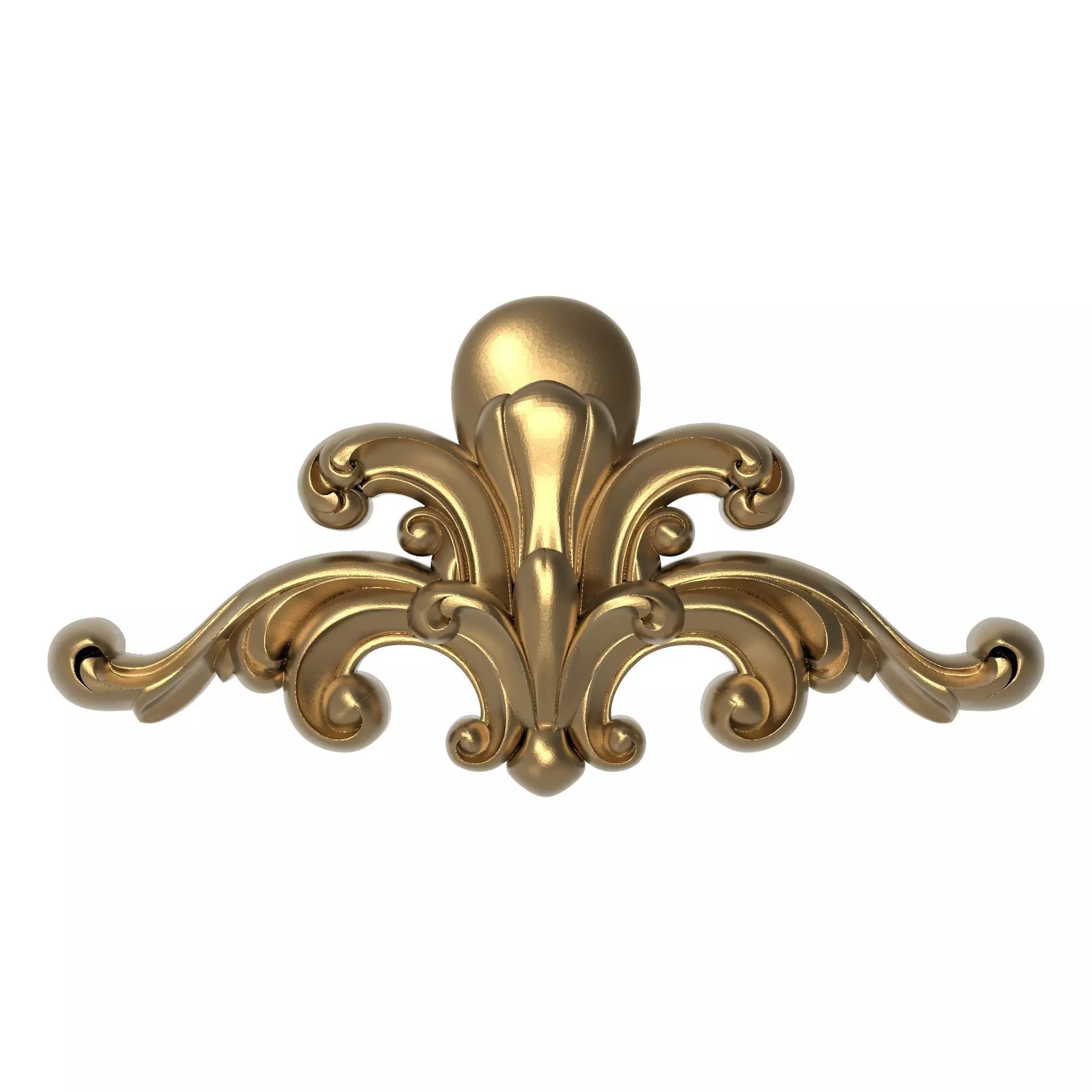 decorative pattern ready for 3D printing 3D model_0