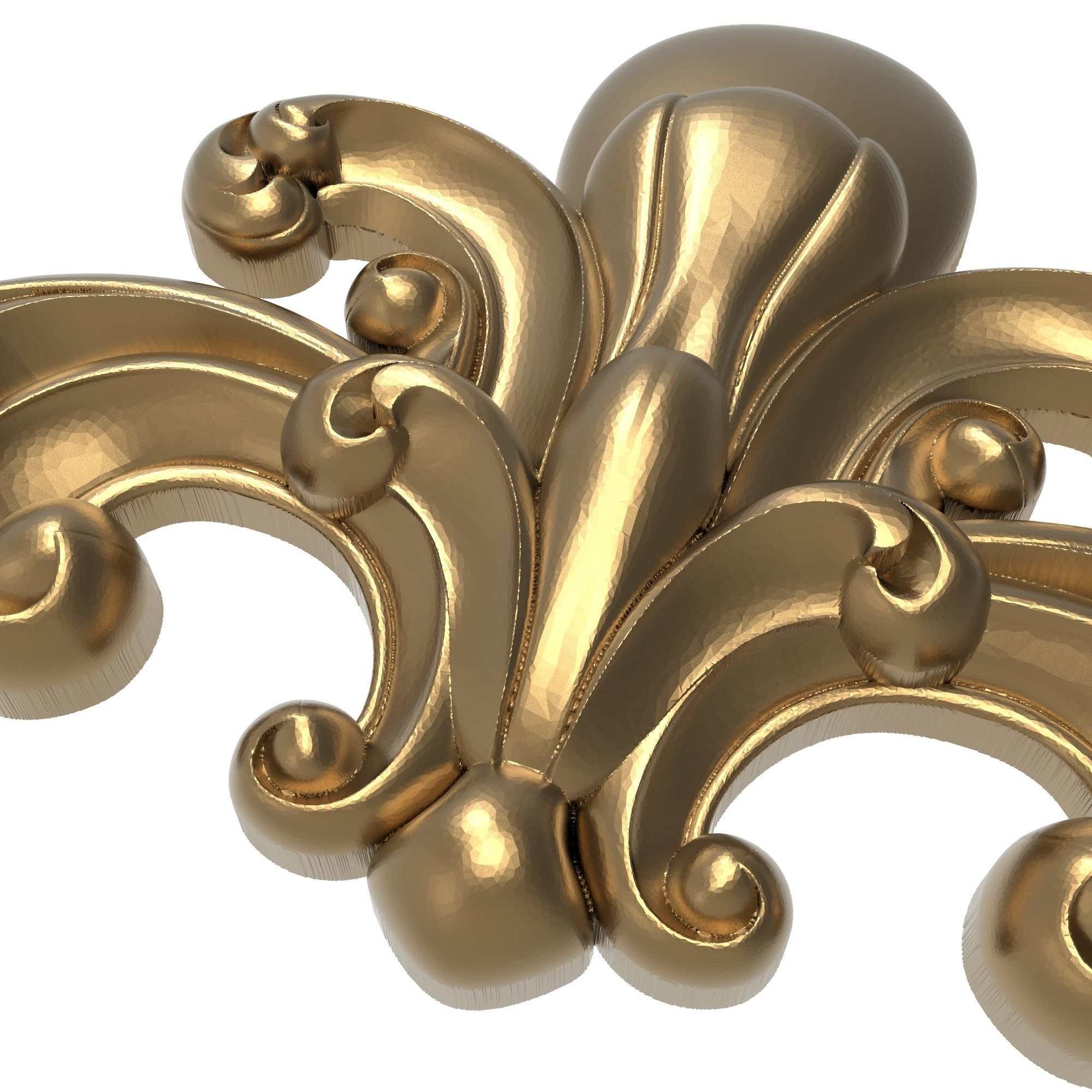decorative pattern ready for 3D printing 3D model_2