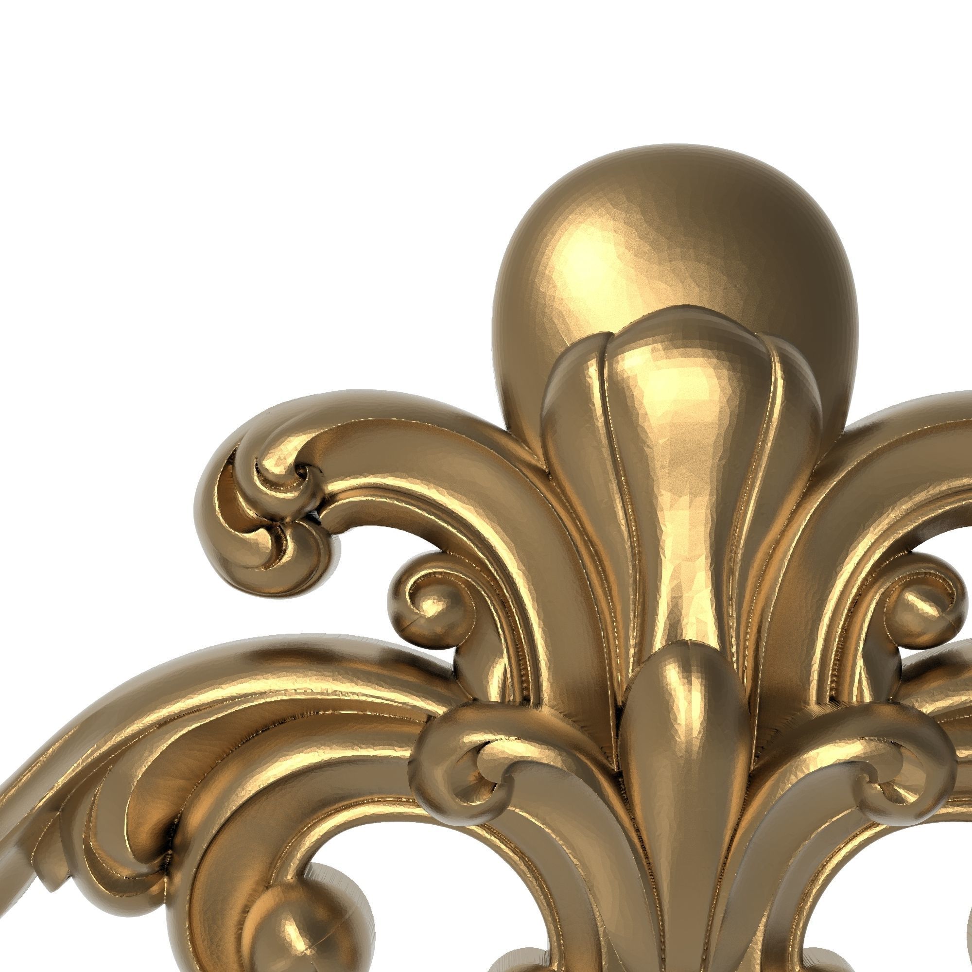 decorative pattern ready for 3D printing 3D model_1