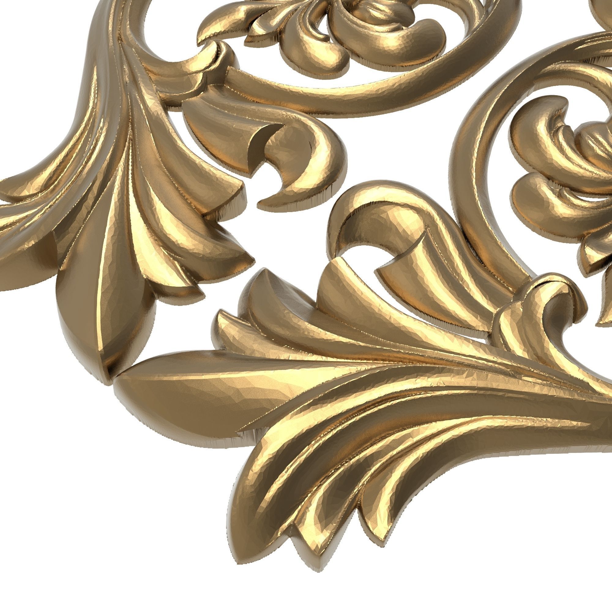 decorative pattern ready for 3D printing 3D model_7