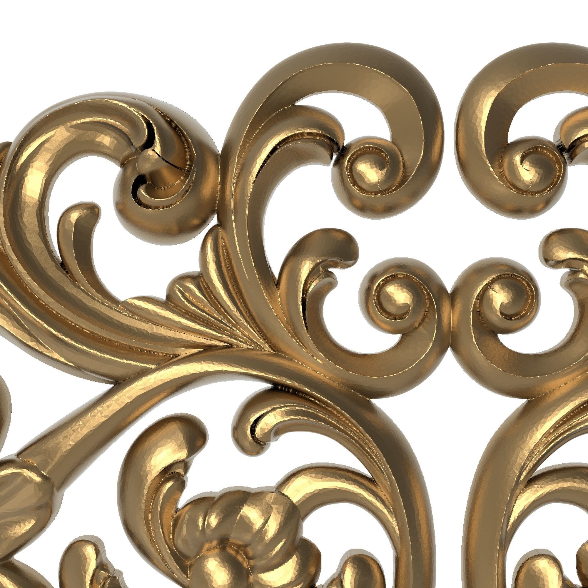 decorative pattern ready for 3D printing 3D model_1