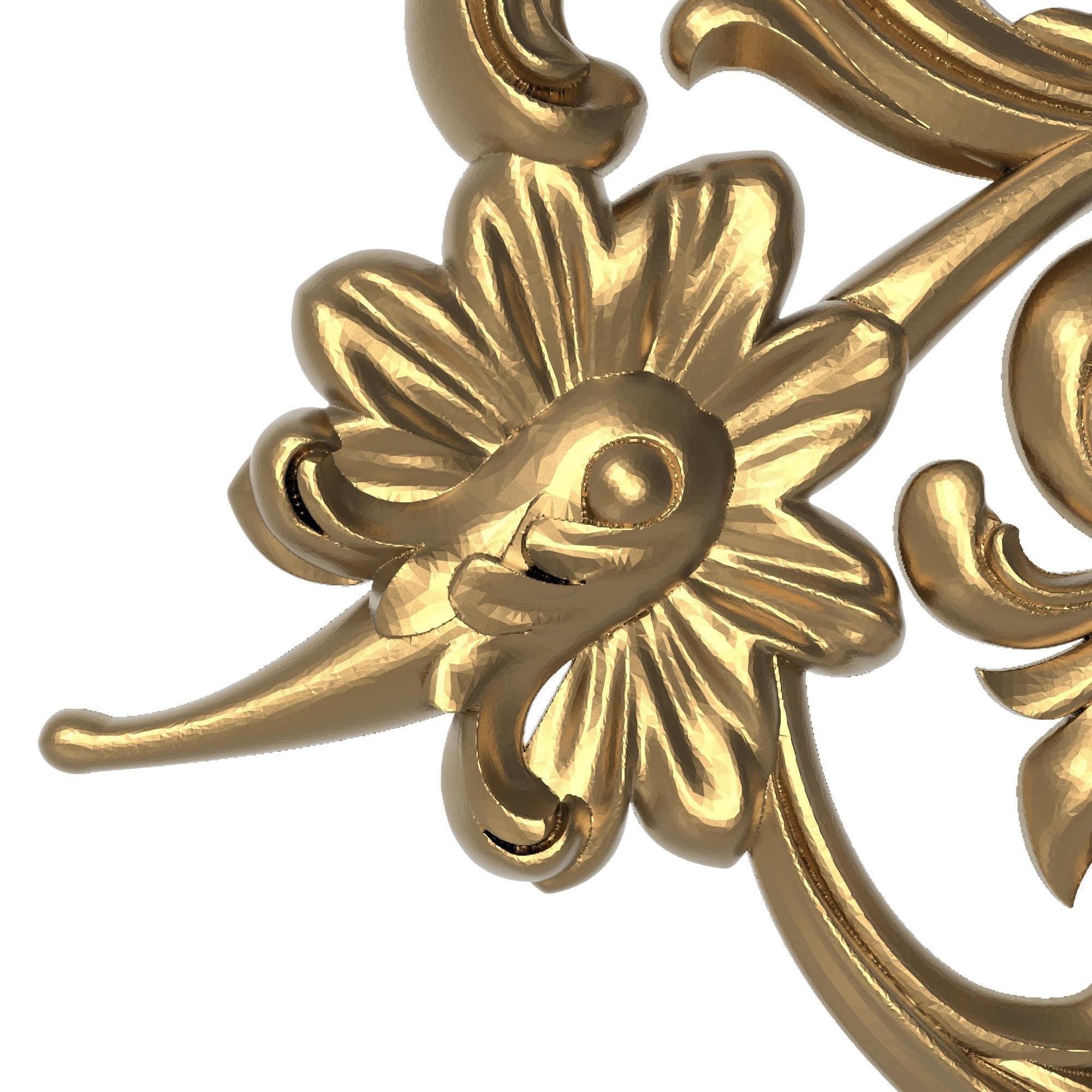 decorative pattern ready for 3D printing 3D model_2