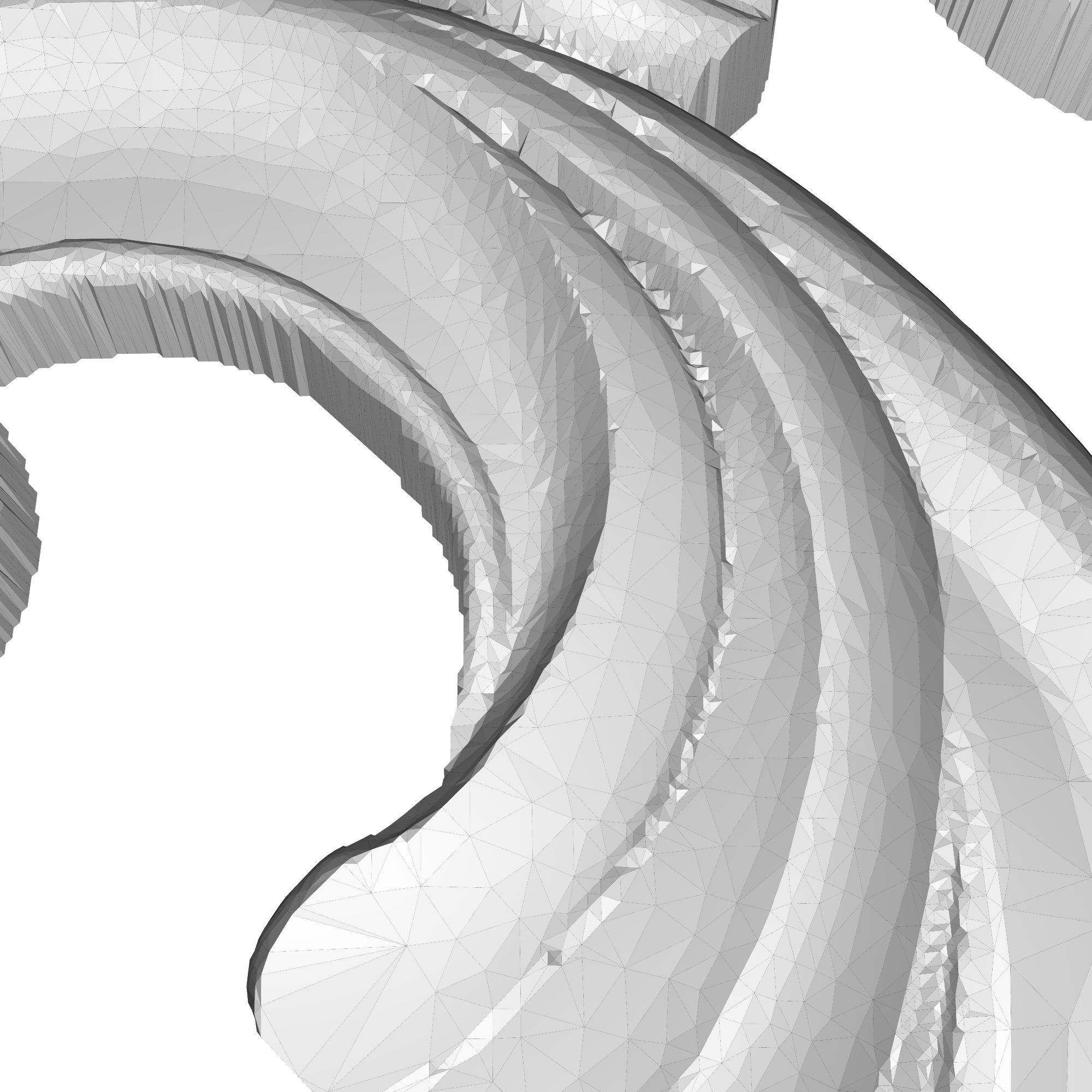 decorative pattern ready for 3D printing 3D model_9