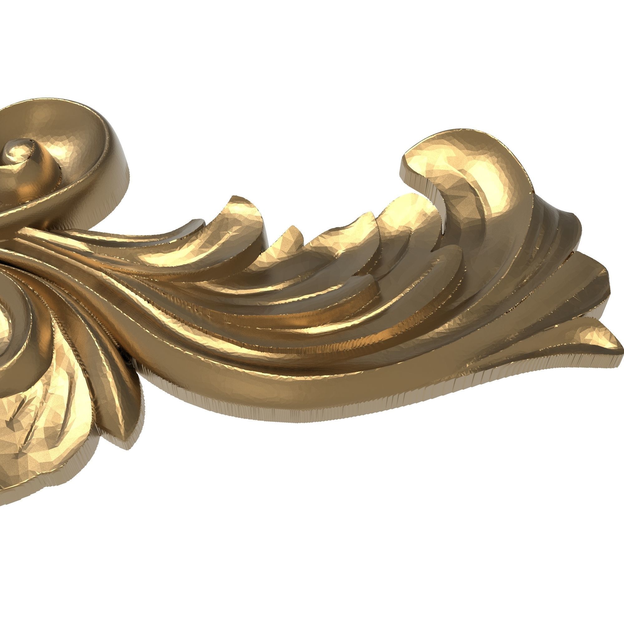 decorative pattern ready for 3D printing 3D model_4