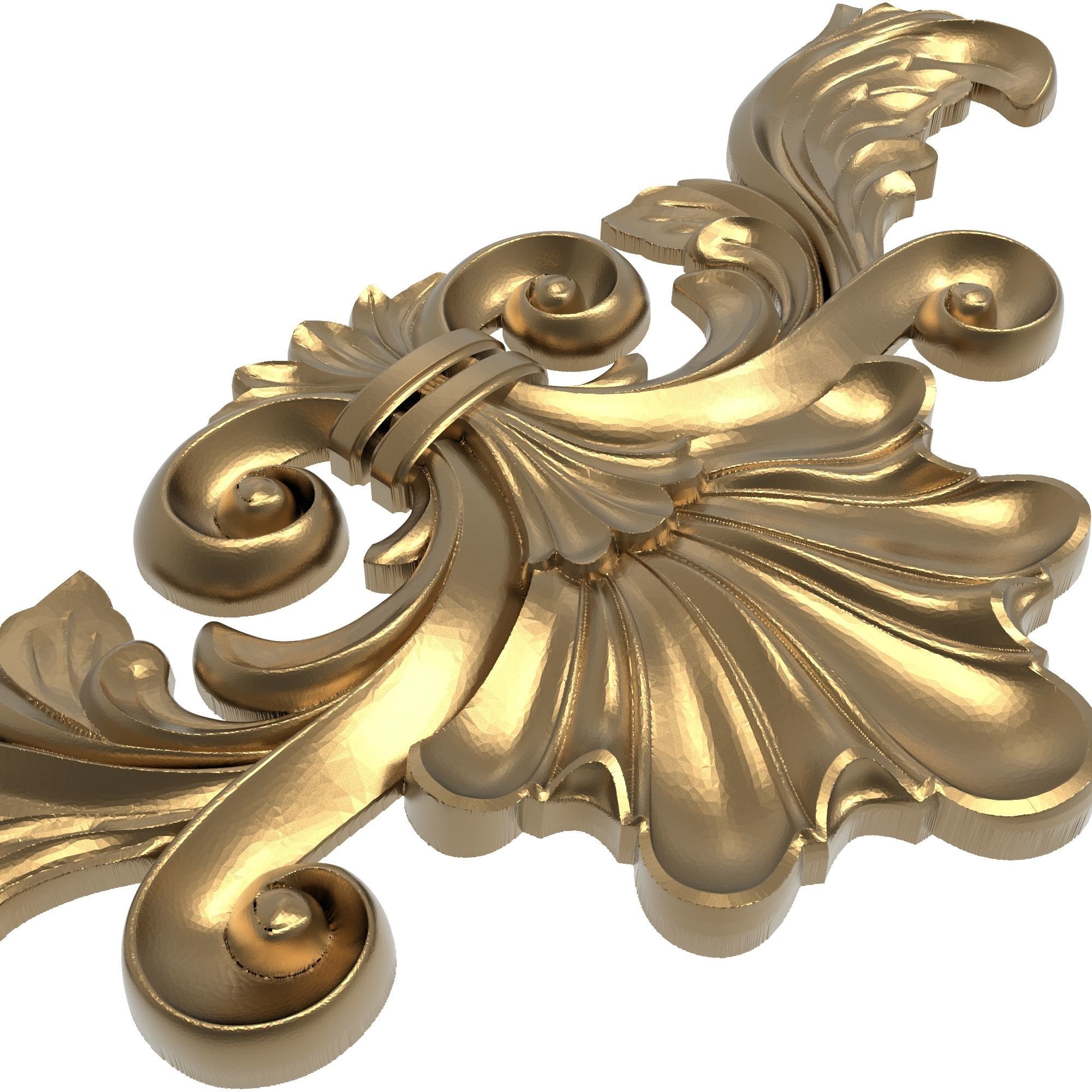 decorative pattern ready for 3D printing 3D model_8