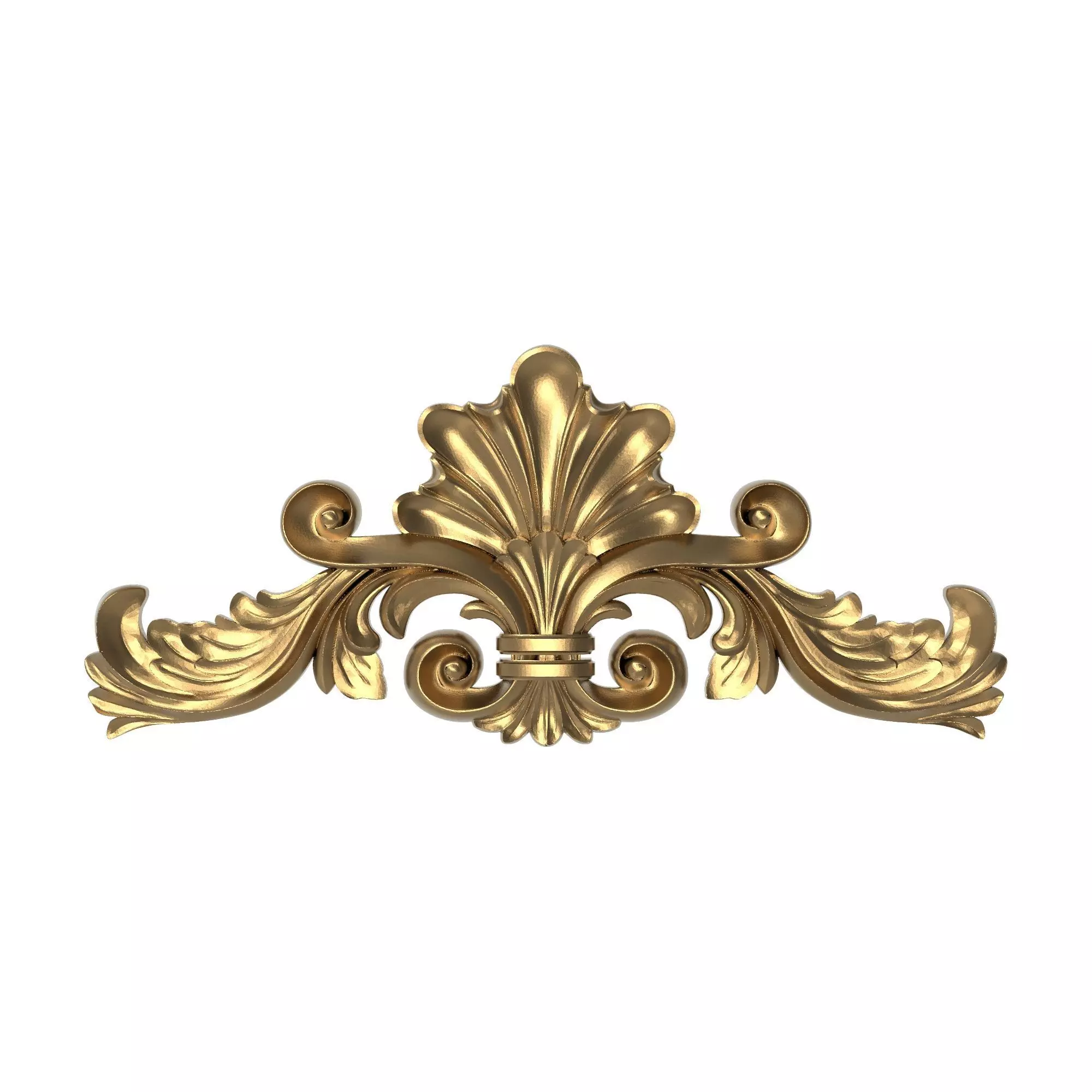 decorative pattern ready for 3D printing 3D model_0