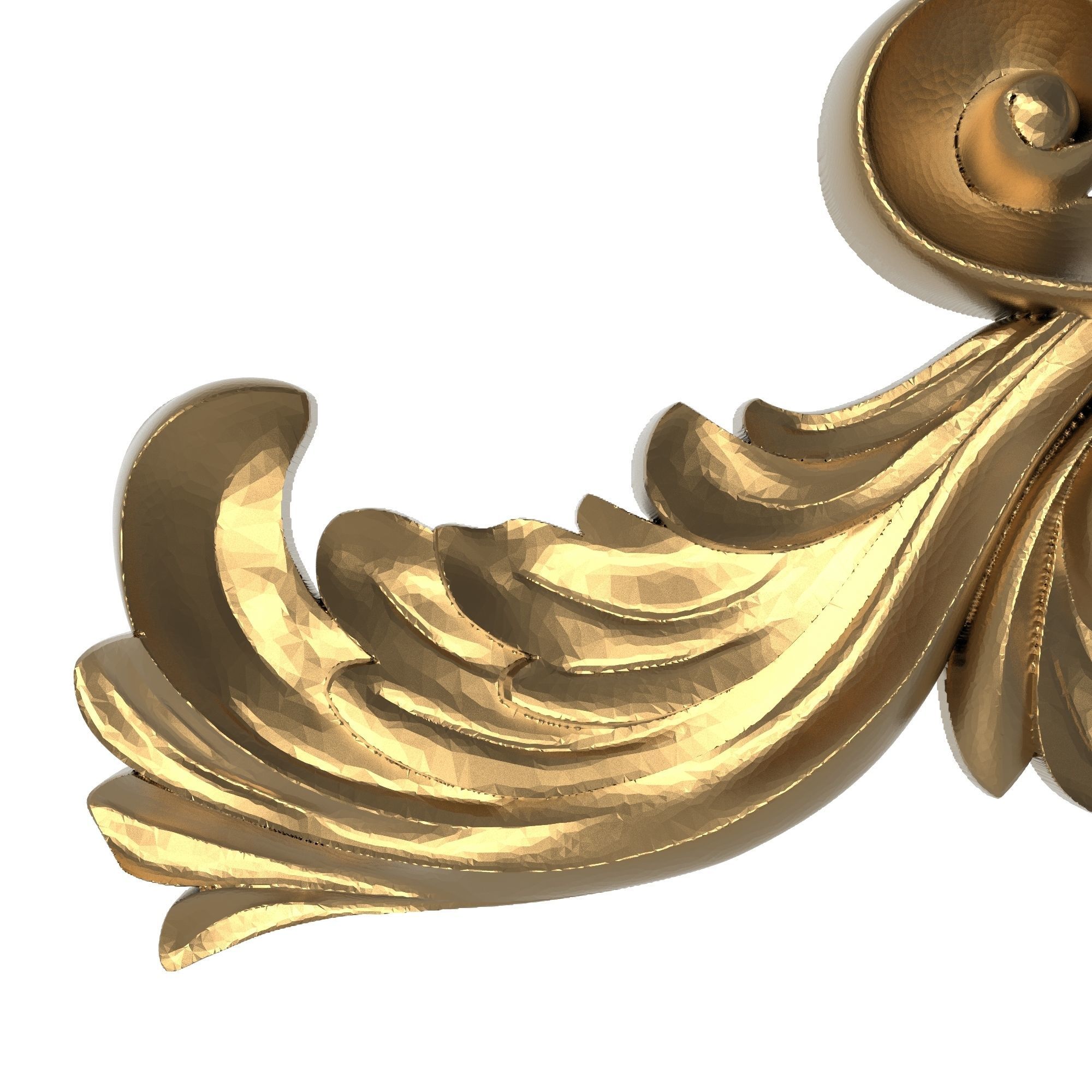 decorative pattern ready for 3D printing 3D model_2