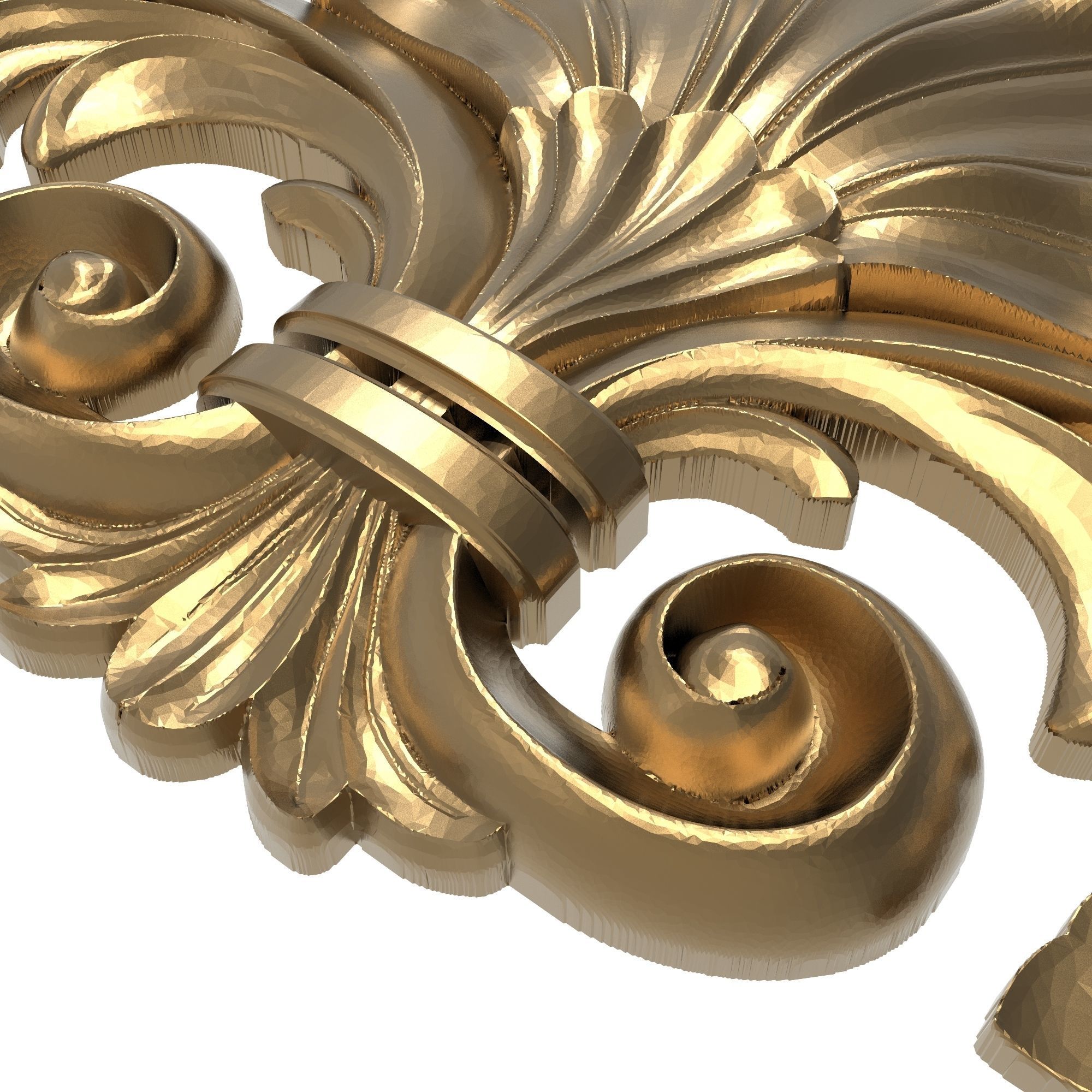 decorative pattern ready for 3D printing 3D model_5