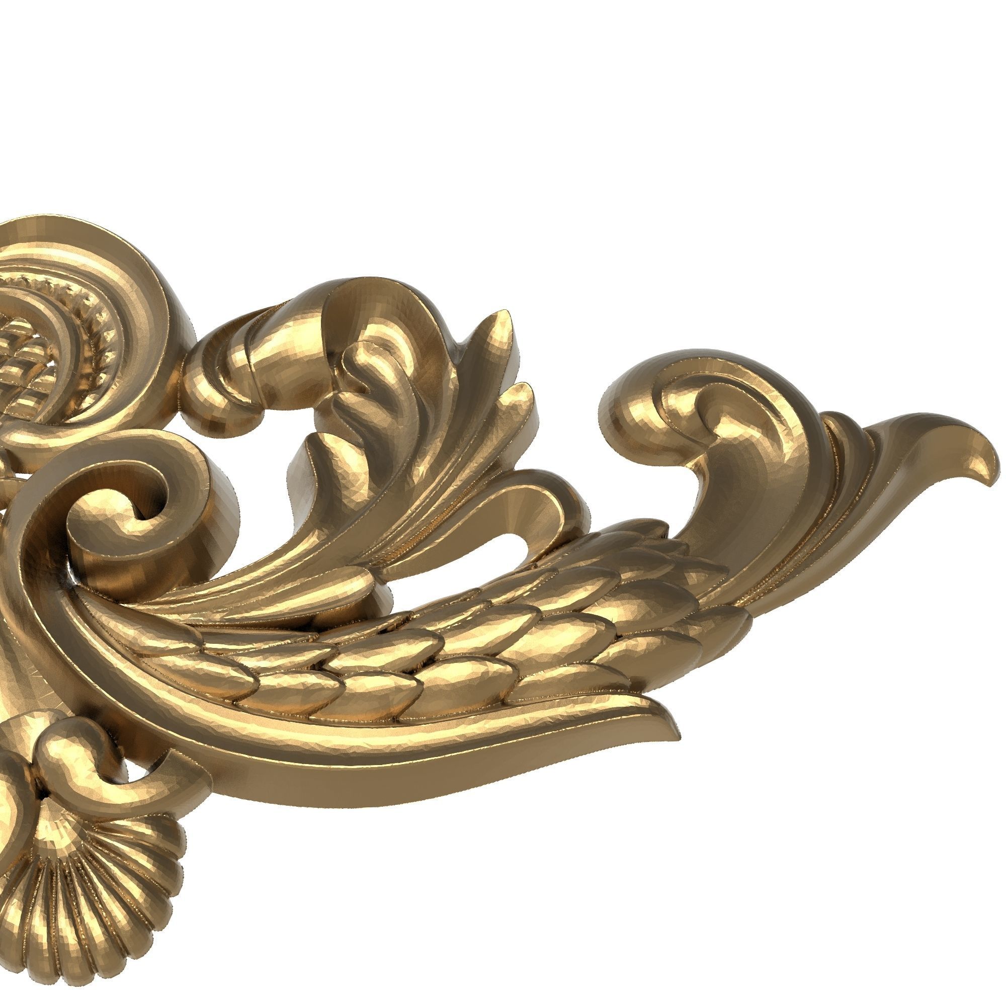 decorative pattern ready for 3D printing 3D model_4