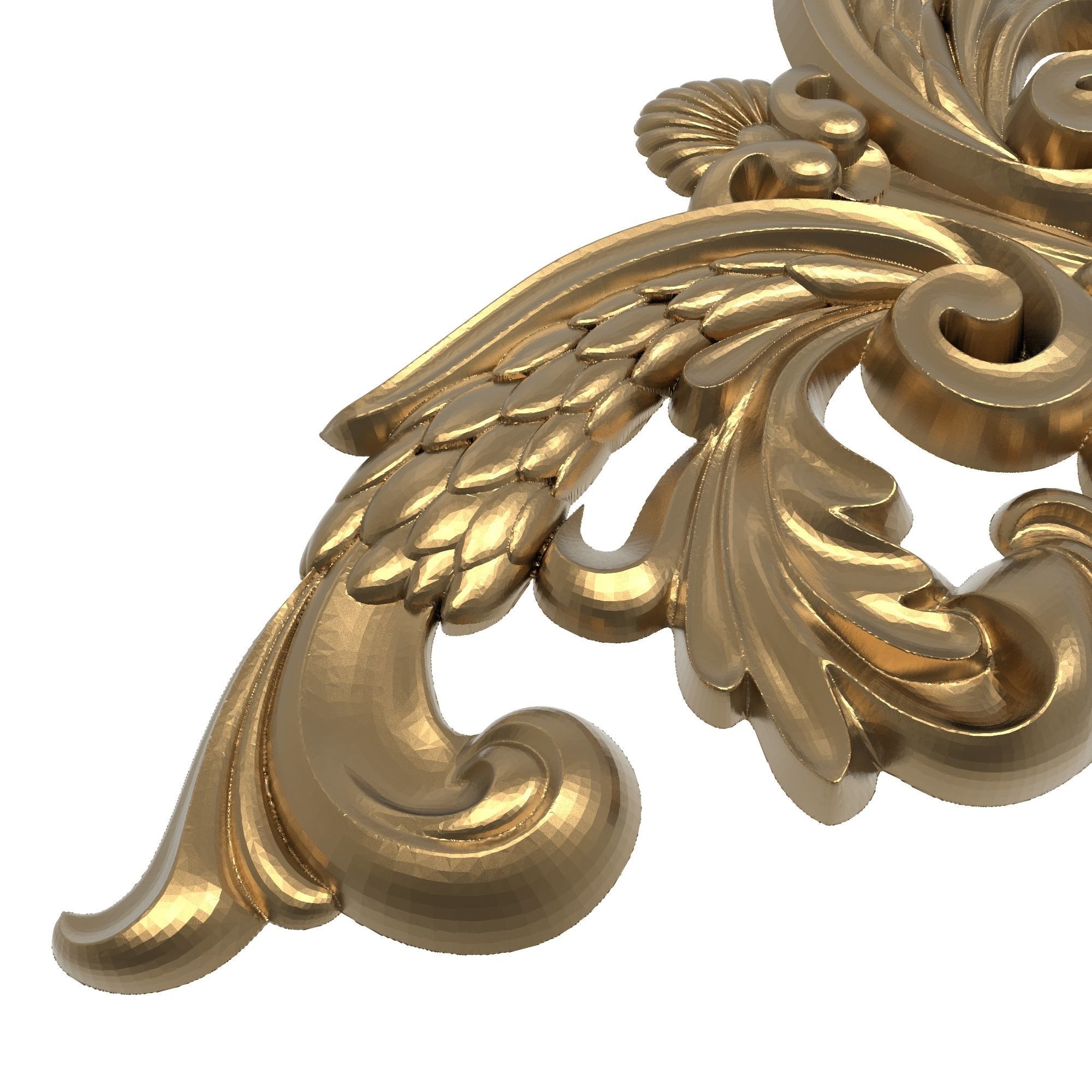 decorative pattern ready for 3D printing 3D model_6