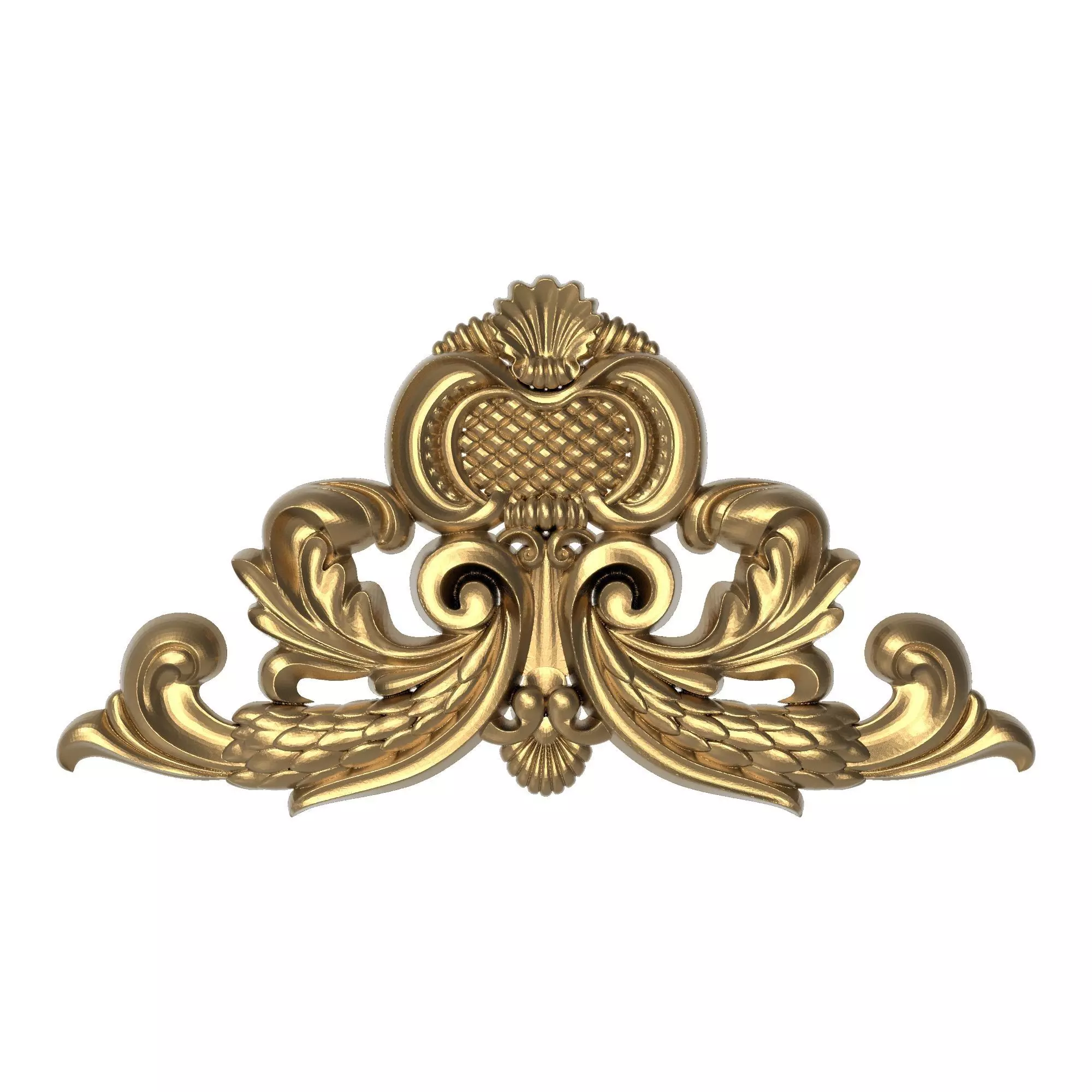 decorative pattern ready for 3D printing 3D model_0